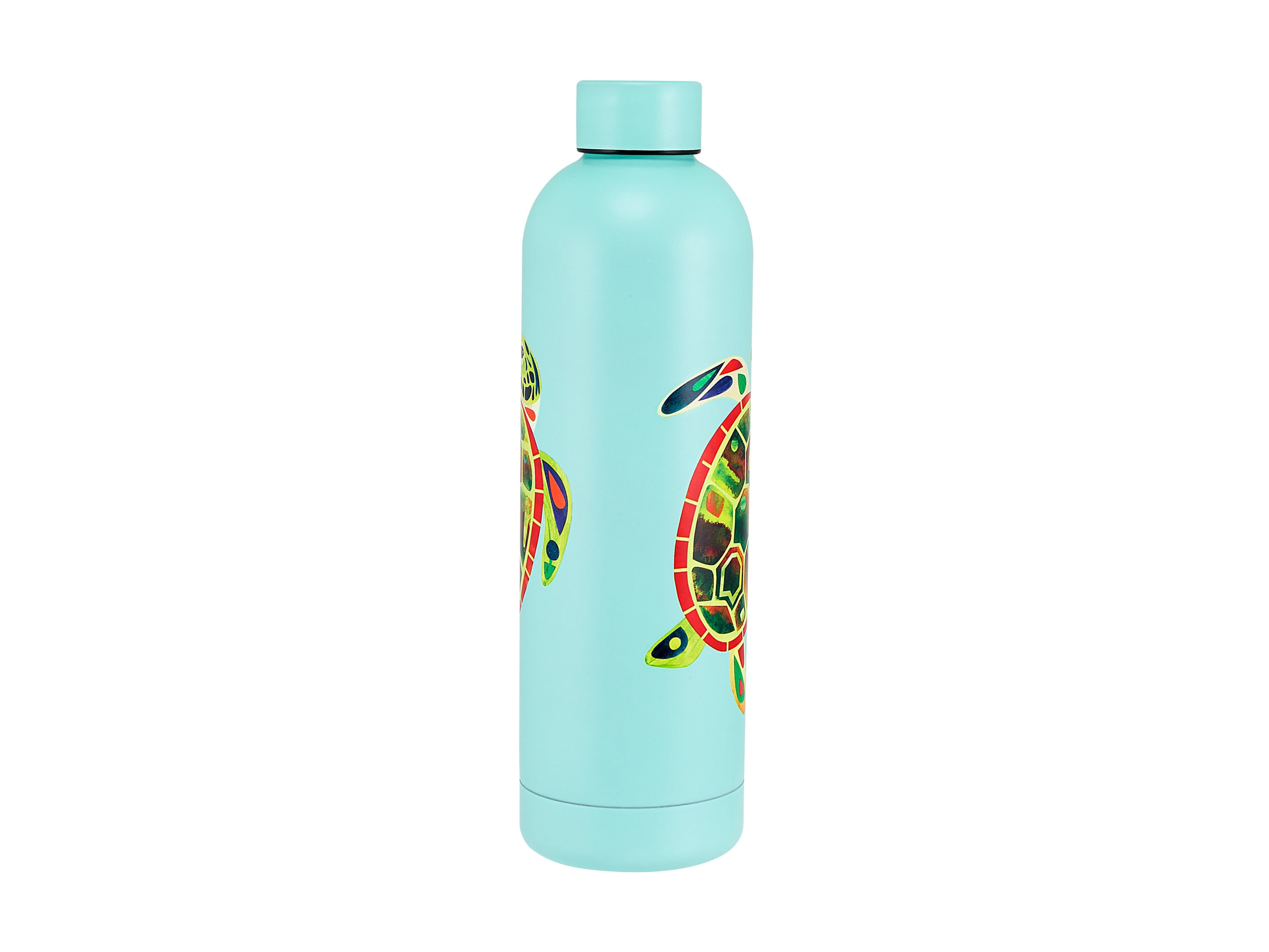 Maxwell & Williams Pete Cromer Ozzie Ocean Double Wall Insulated Bottle 750ml - Green Turtle