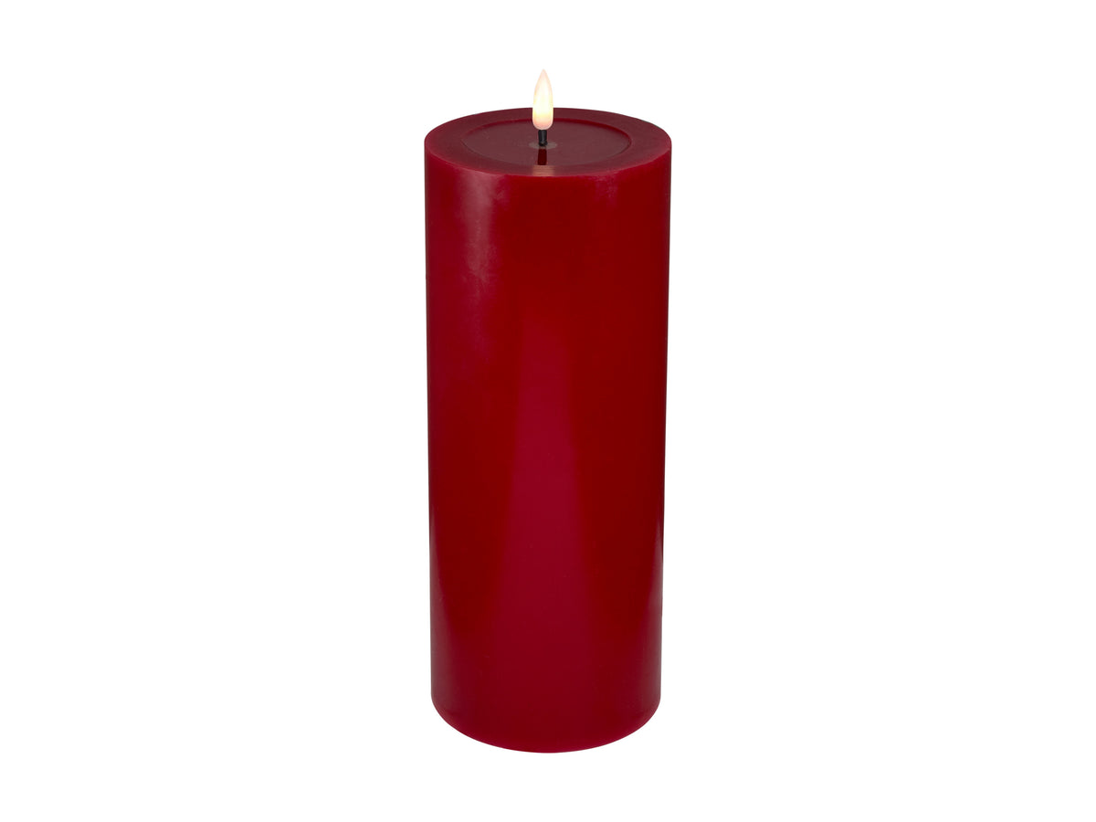 Maxwell & Williams Let's Get Lit LED Flameless Candle 10x25cm Cherry Gift Boxed