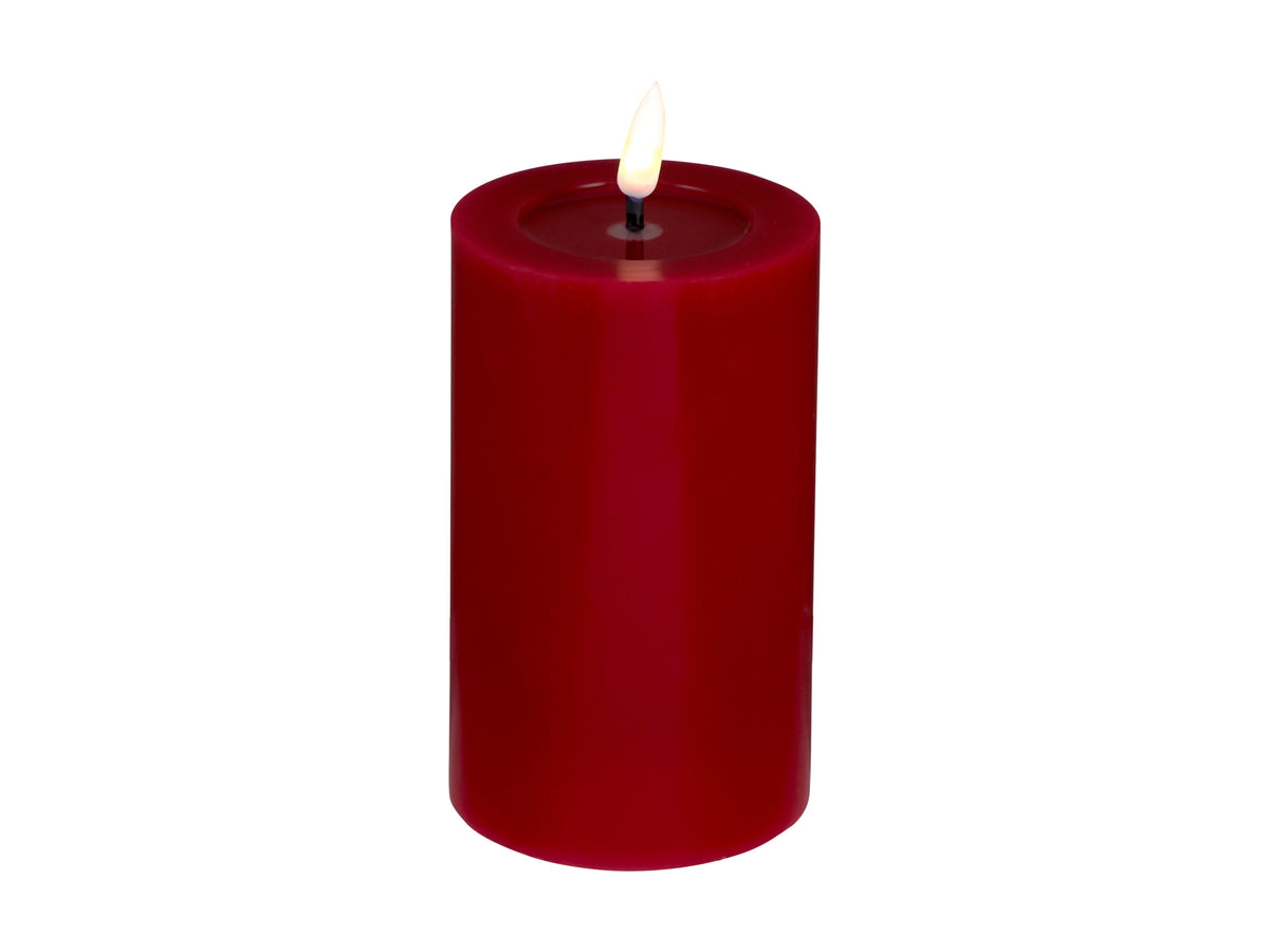 Maxwell & Williams Let's Get Lit LED Flameless Candle 7.5cm Set of 3 Cherry Gift Boxed