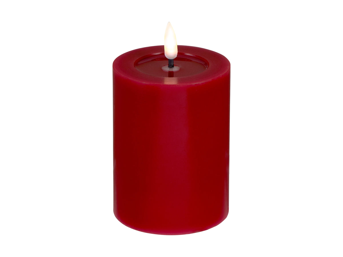Maxwell & Williams Let's Get Lit LED Flameless Candle 7.5cm Set of 3 Cherry Gift Boxed