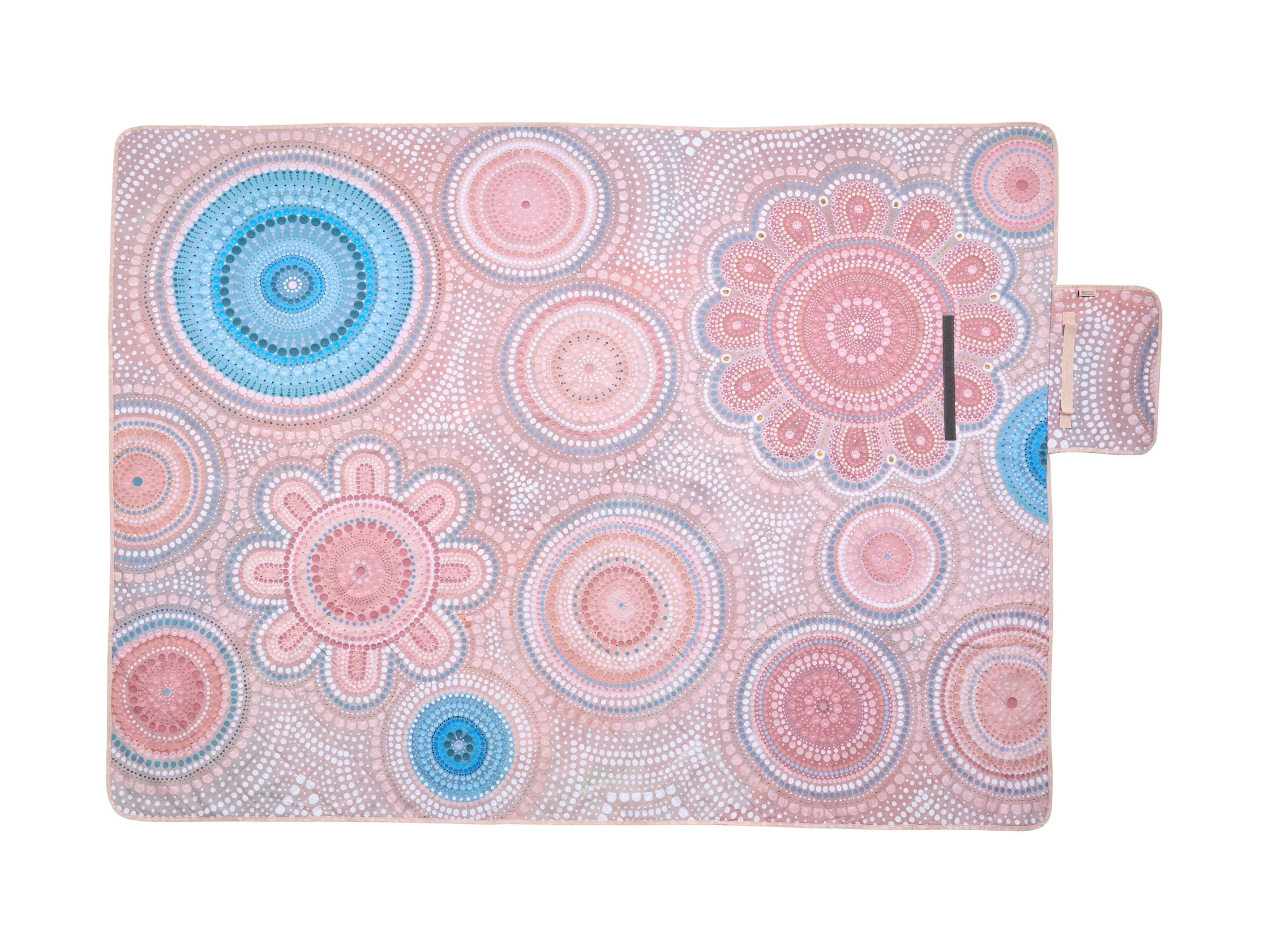 Maxwell & Williams Lou Martin Uplift Folding Picnic Blanket 200x150cm - Pink