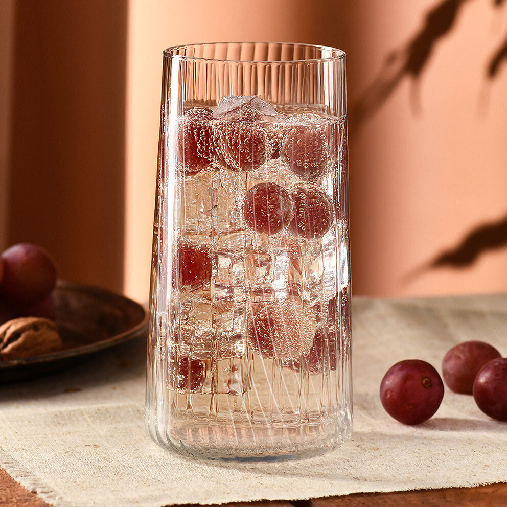 Krosno Avant-Garde Lumi Highball Glasses 550ml Set of 6 (Made in Poland)