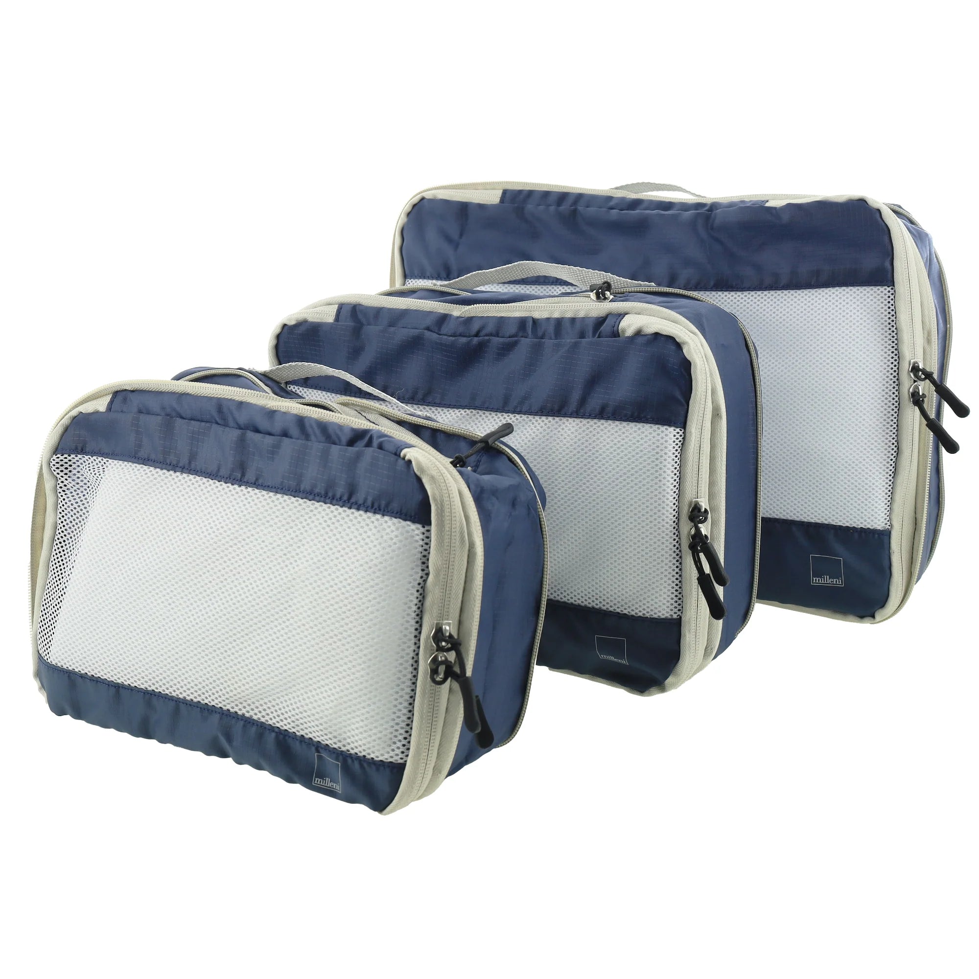 Milleni Compact Travel Cubes - Set of 3