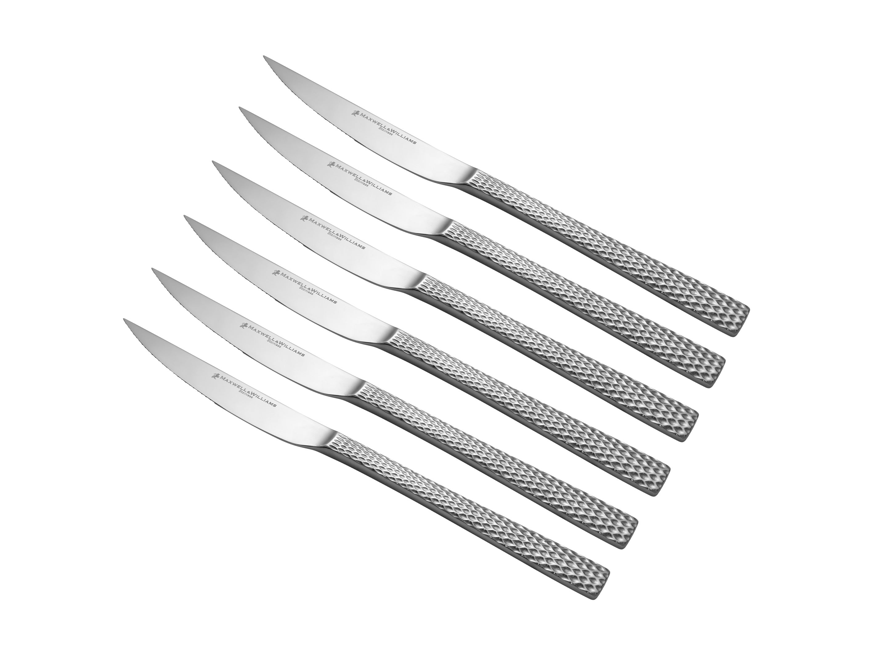 Maxwell & Williams Diamonds Steak Knife Set - 6pc