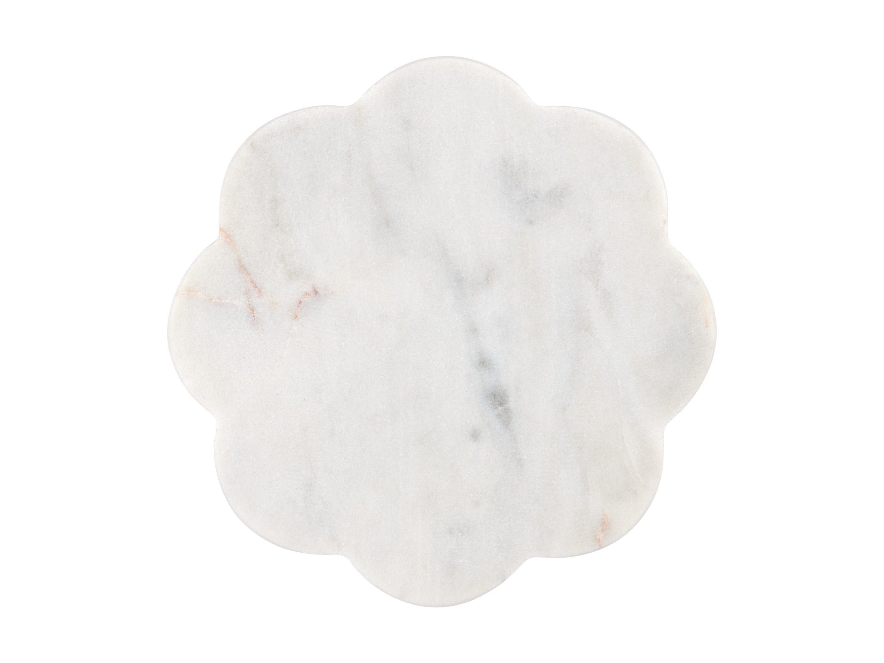 Maxwell & Williams Coaster Collective Scallop Marble Coaster 10cm - White