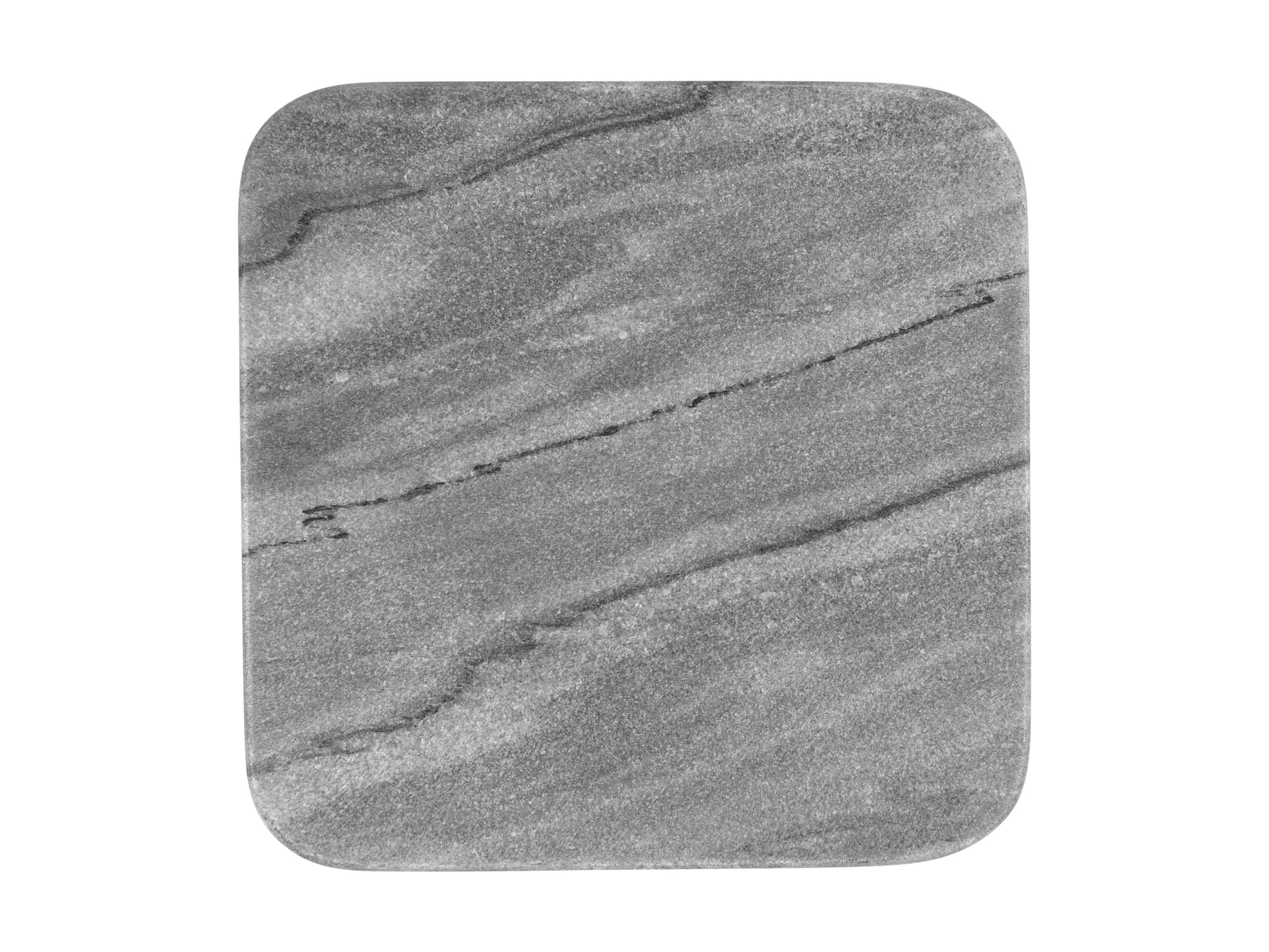 Maxwell & Williams Coaster Collective Square Marble Coaster 10cm - Charcoal