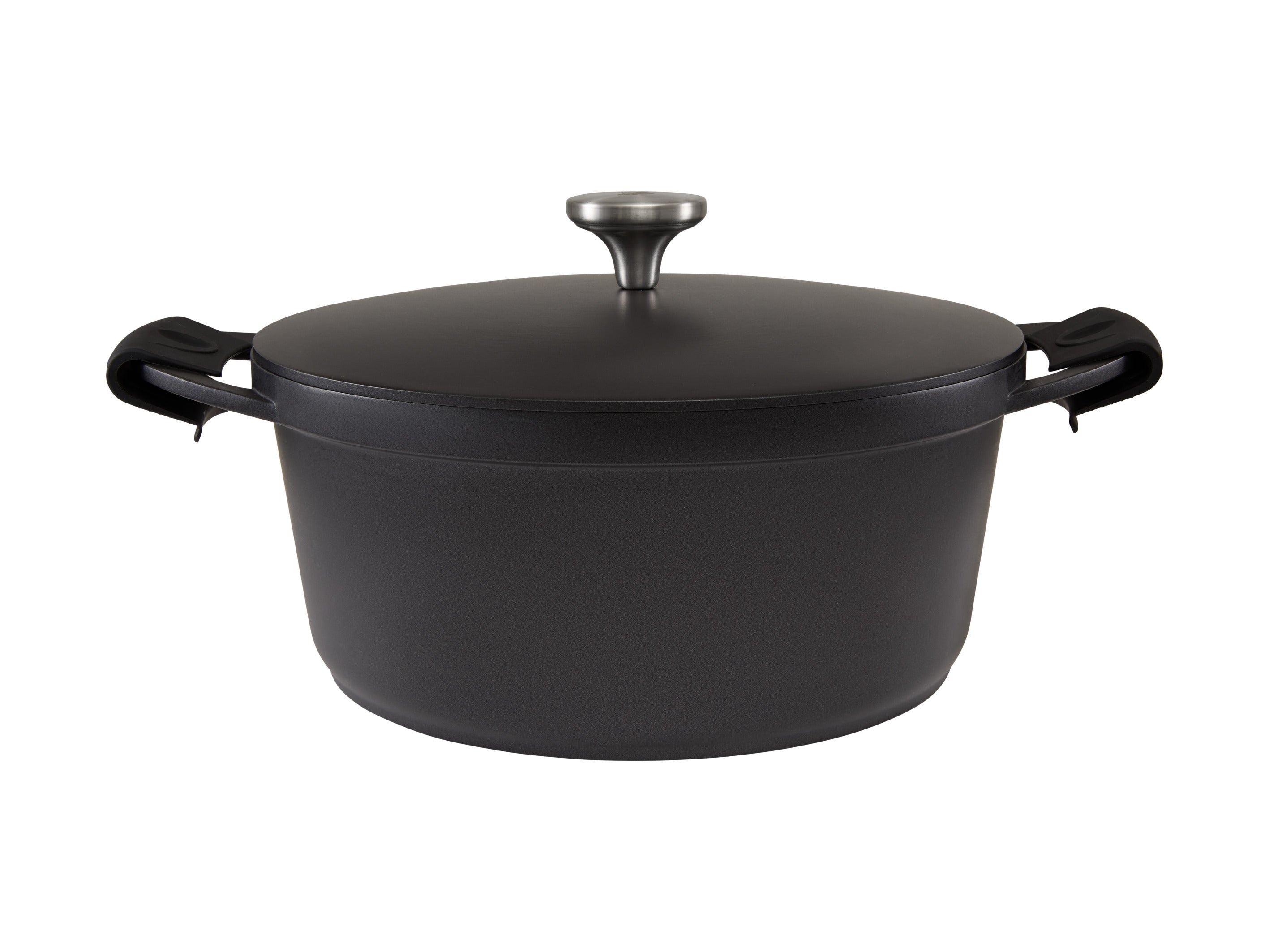 Maxwell & Williams Cast Lite Non-Stick Casserole 28cm / 6.3L Gift Boxed - Black