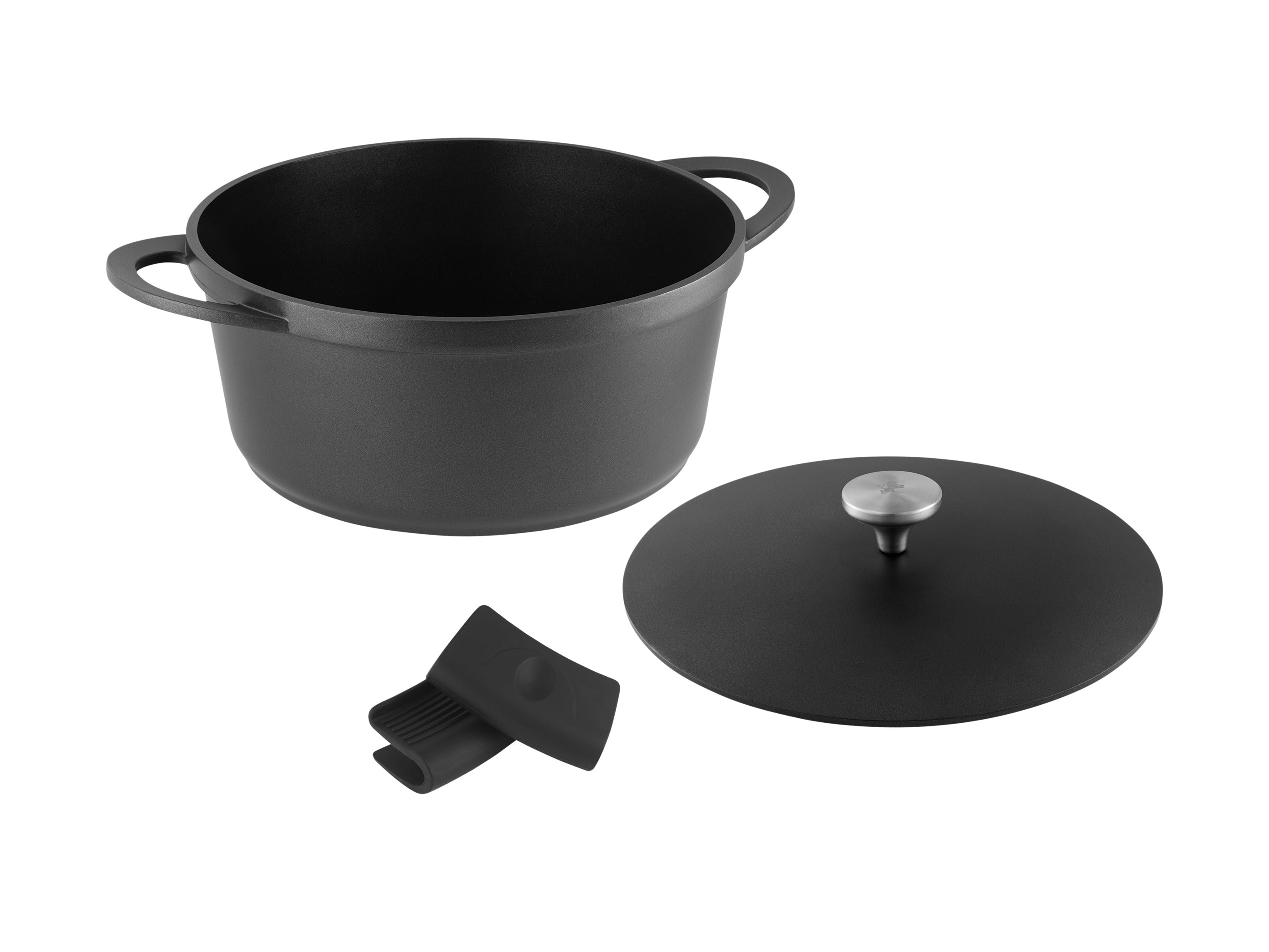Maxwell & Williams Cast Lite Non-Stick Casserole 28cm / 6.3L Gift Boxed - Black