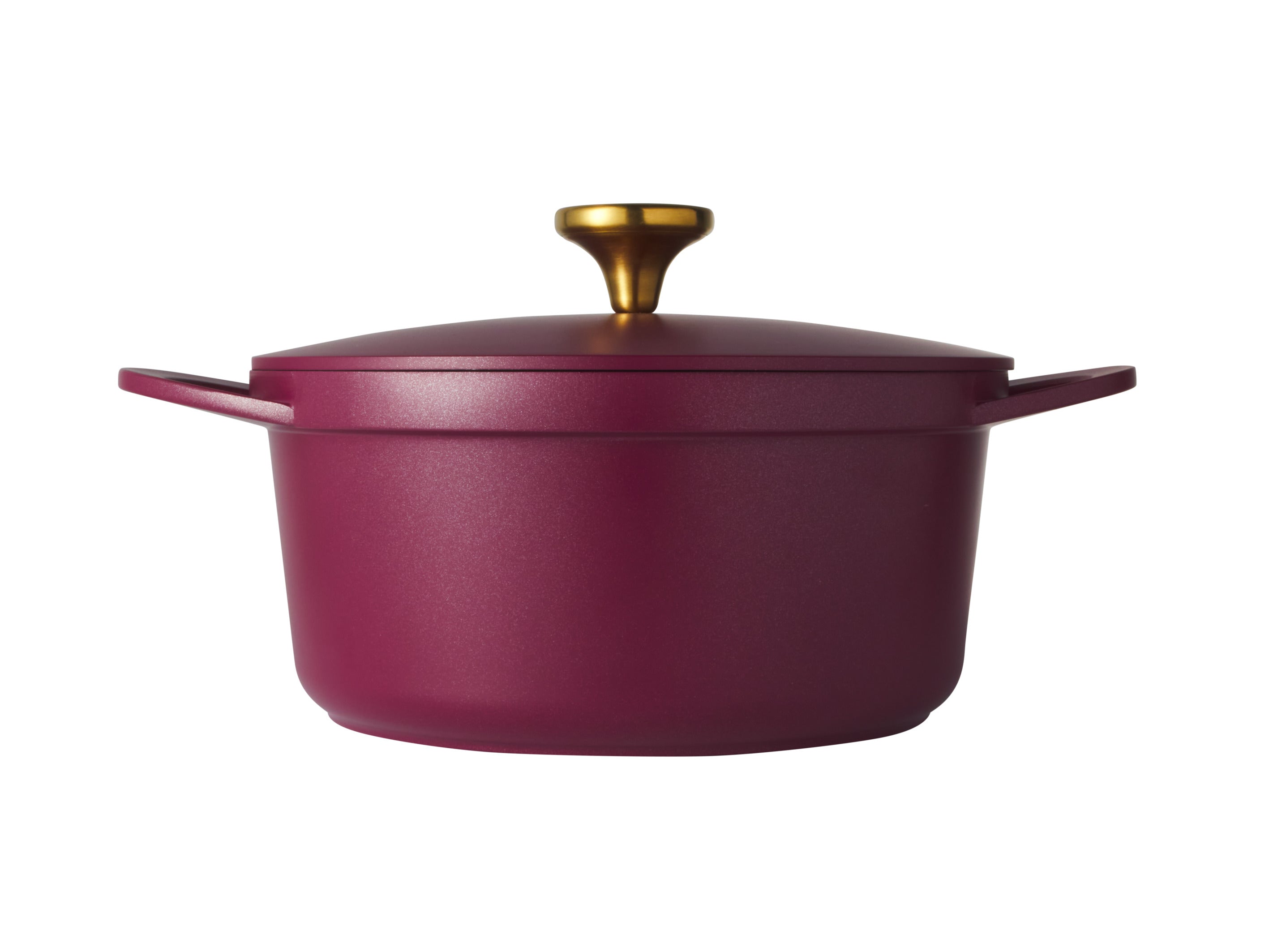 Maxwell & Williams Cast Lite Non-Stick Casserole 24cm / 4.2L Cherry Gift Boxed