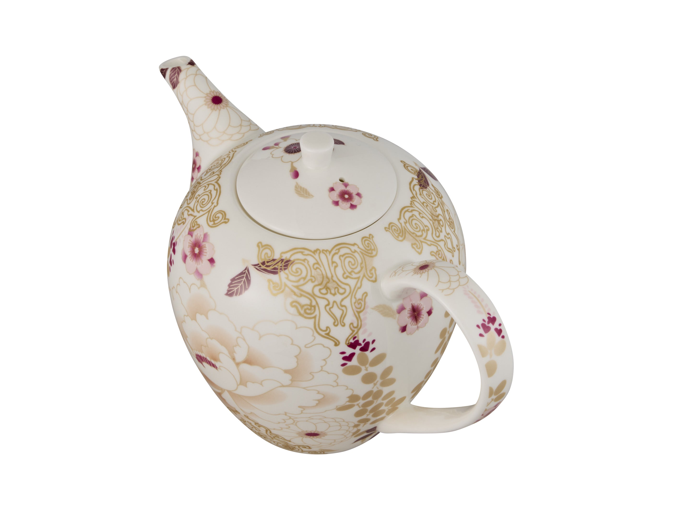 Maxwell & Williams Kimono Teapot 1.1L - White - Gift Boxed