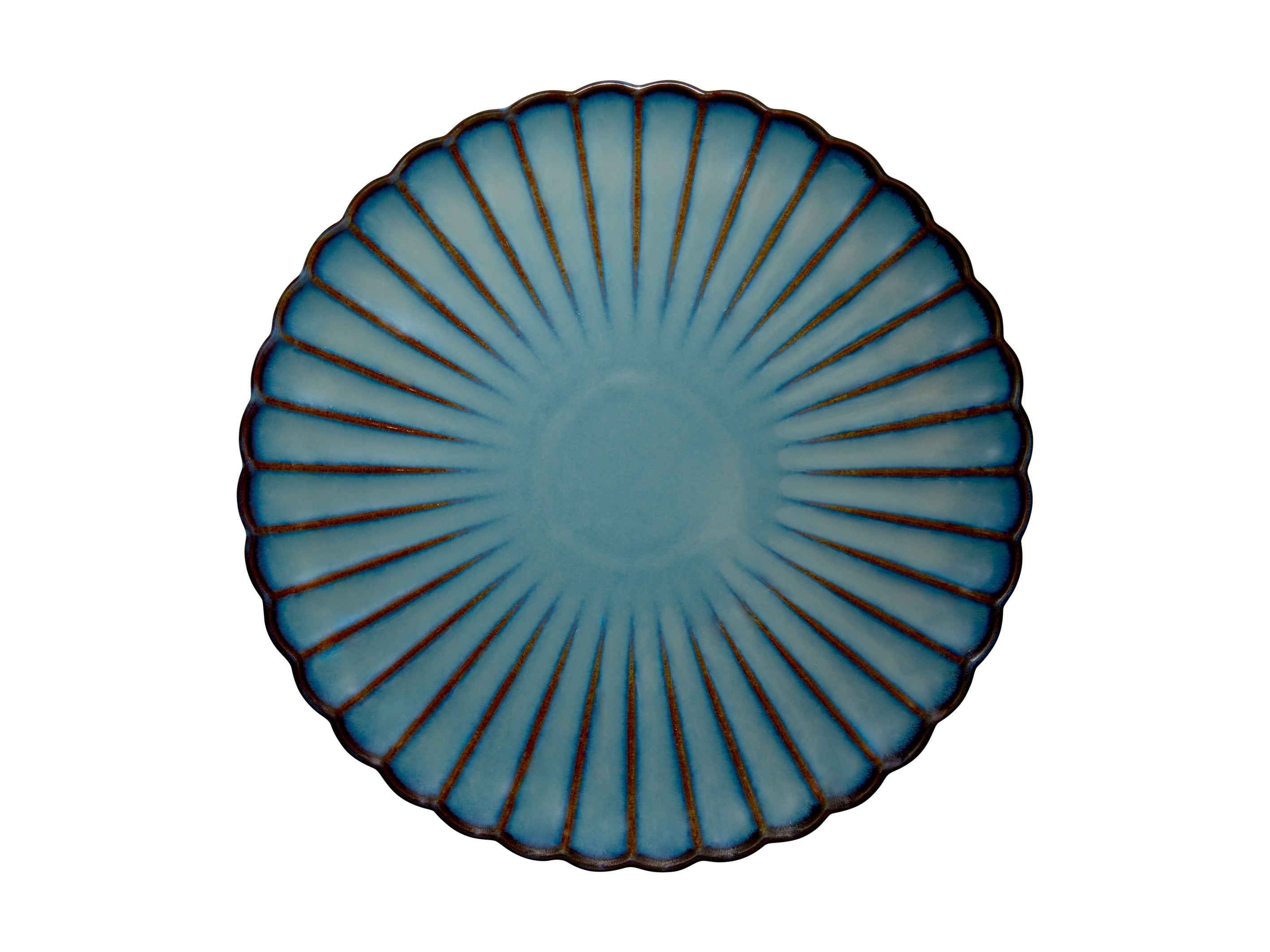 Casa Domani Solare Round Platter 33cm - Azure
