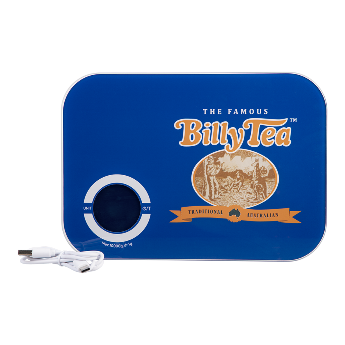 Rojo Arnott's Rechargeable Digital Kitchen Scale 10kg - Blue