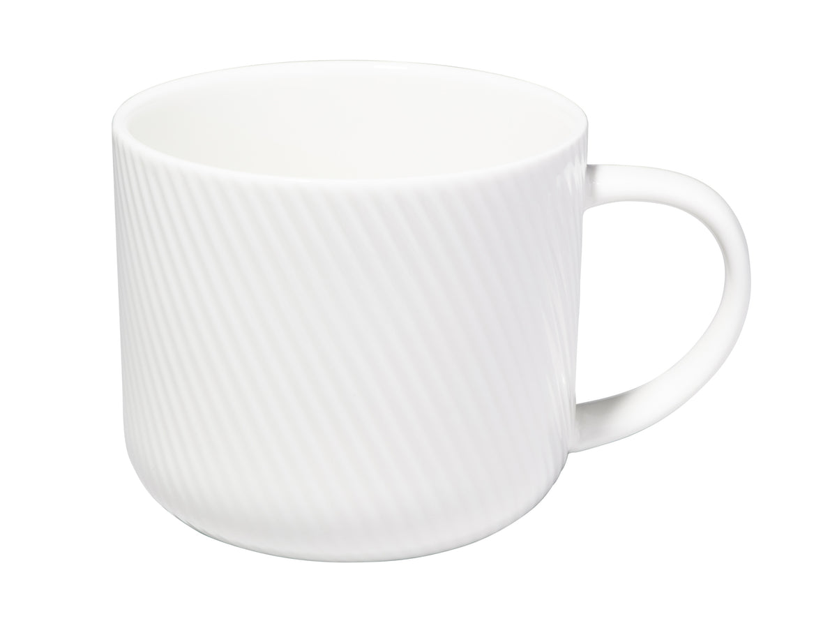Maxwell & Williams White Basics Mug 440ML Swirl