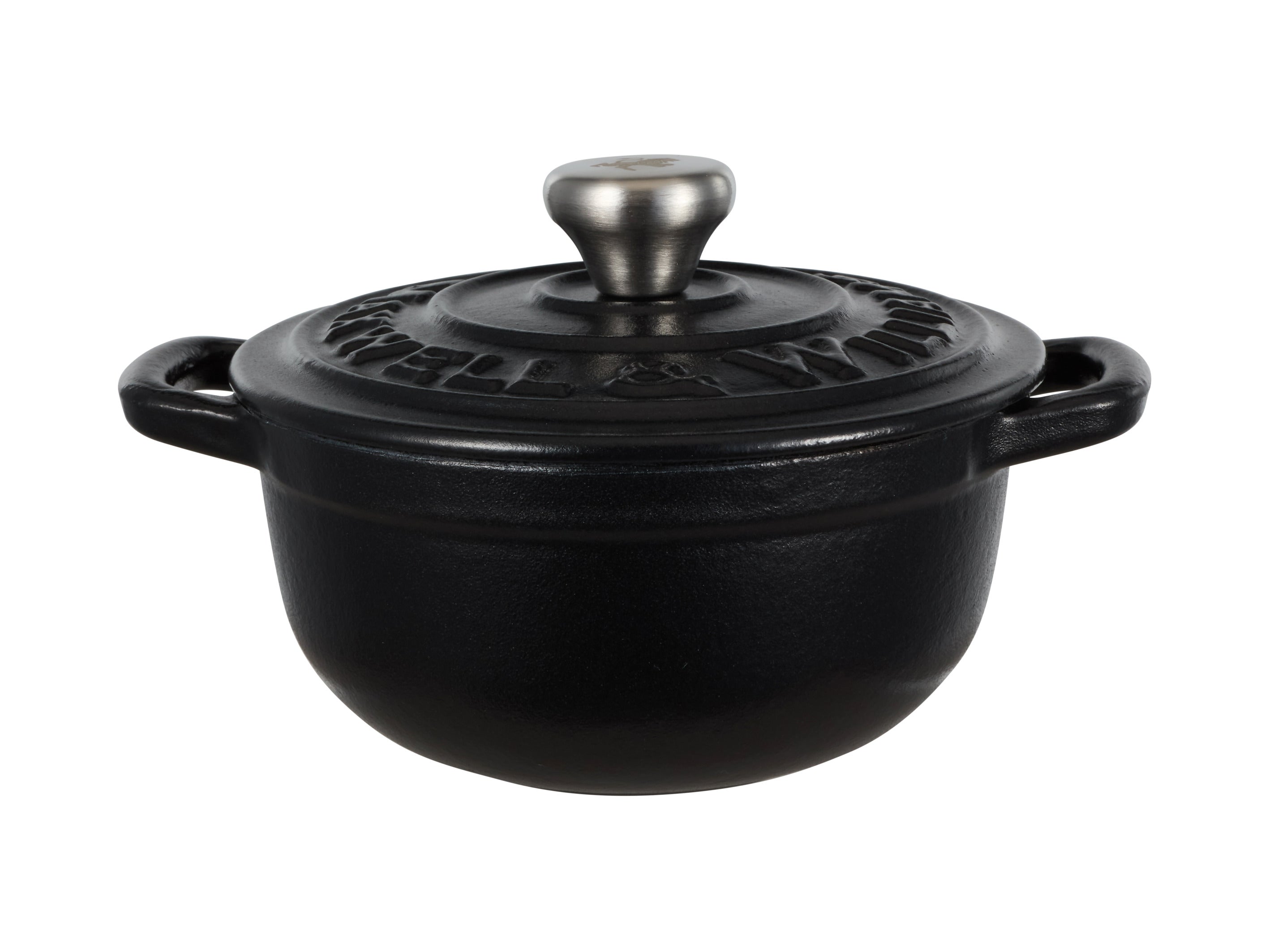 Maxwell & Williams Cast Iron Cocotte Black 9.5cm / 260ML Gift Boxed