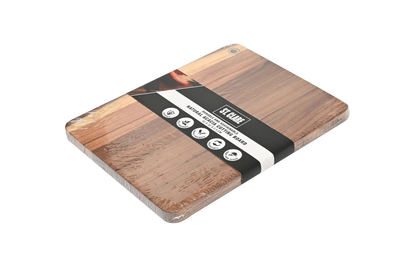 St. Clare Acacia Board - 42 x 32 x 2.5cm
