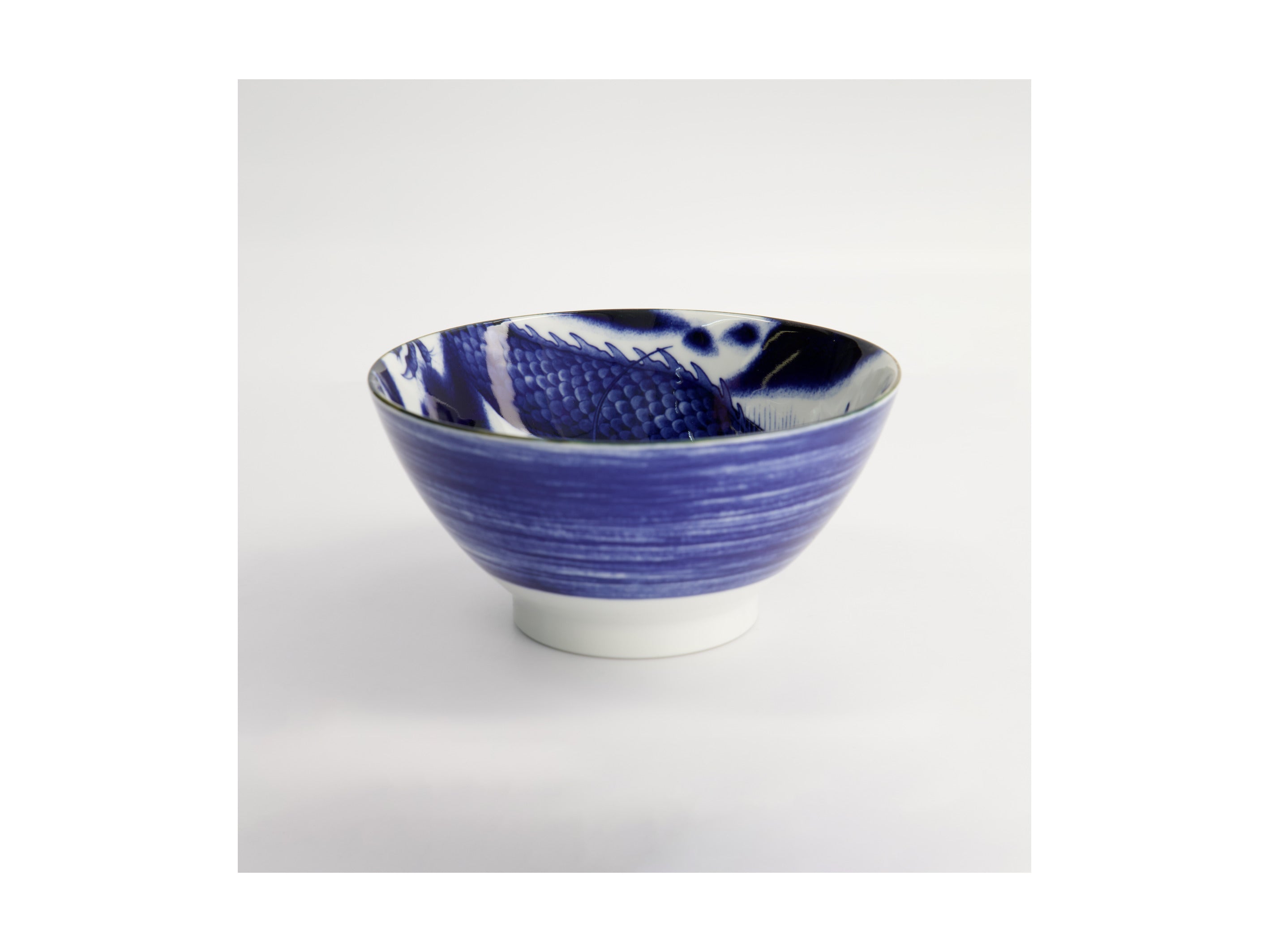 Tokyo Design Japonism Tendon Bowl 17x8cm - Blue Dragon
