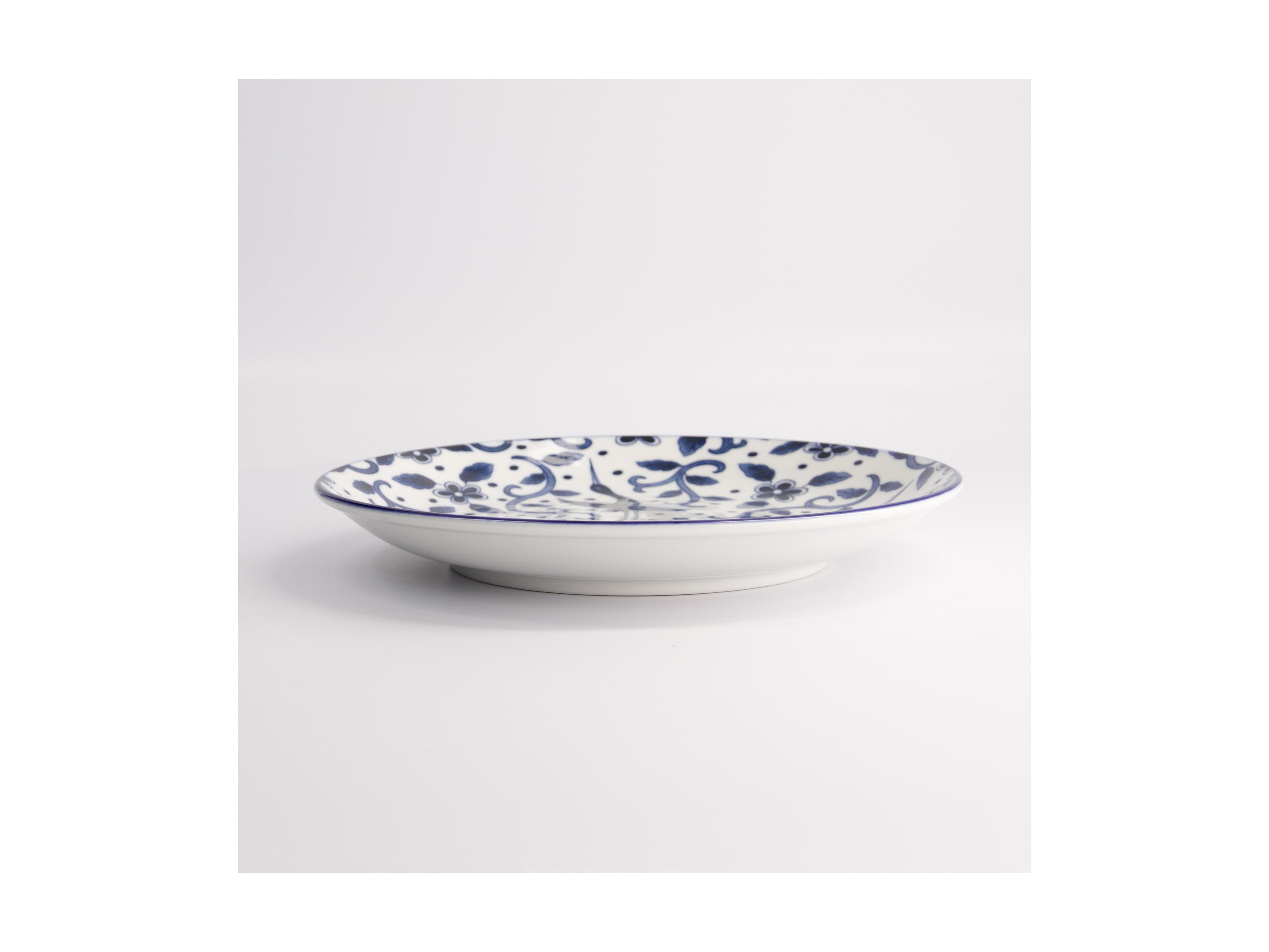 Tokyo Design Tokyo Blue Maizuru Round Plate Blue - 25cm