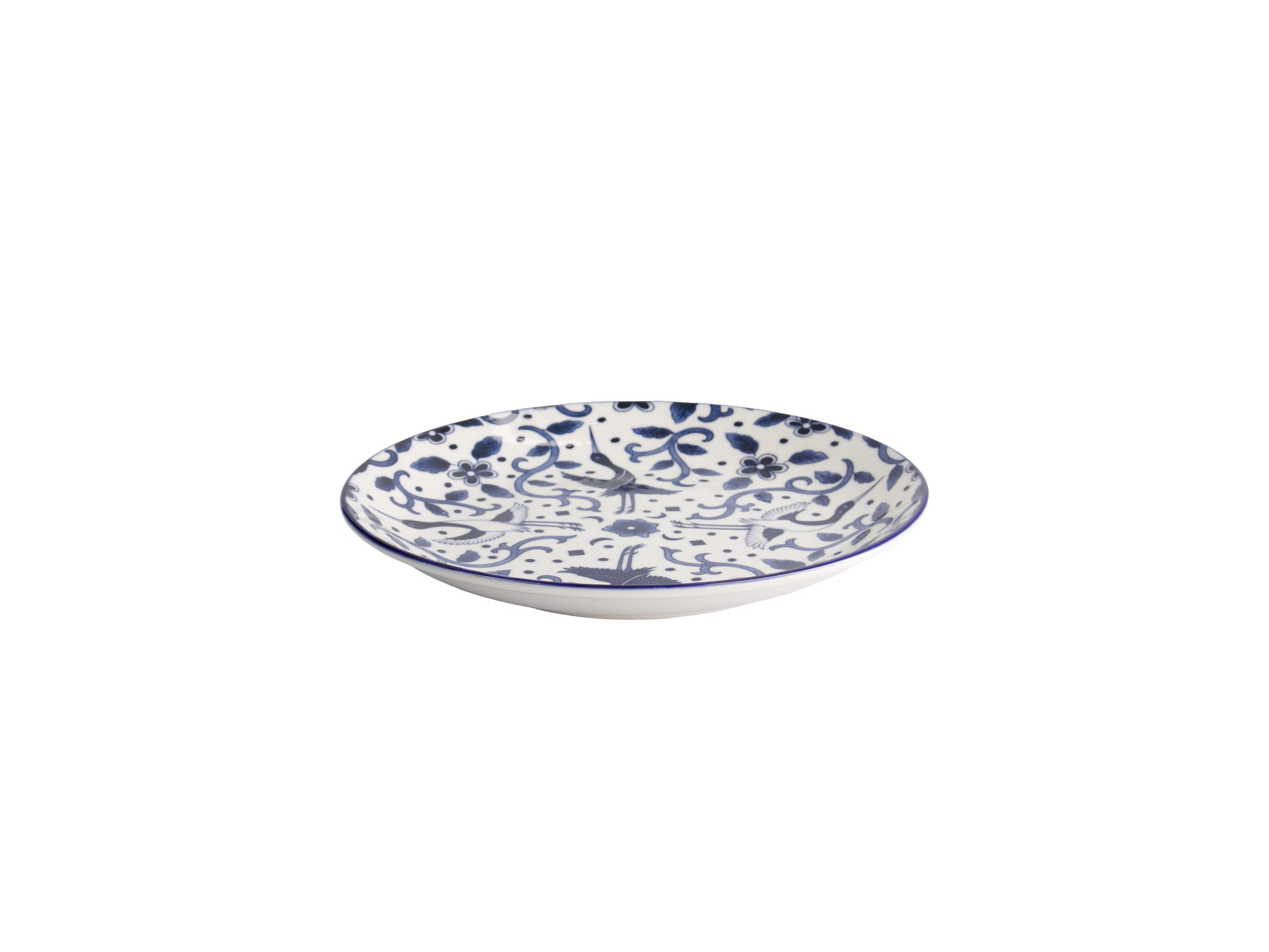 Tokyo Design Tokyo Blue Maizuru Round Plate Blue - 25cm