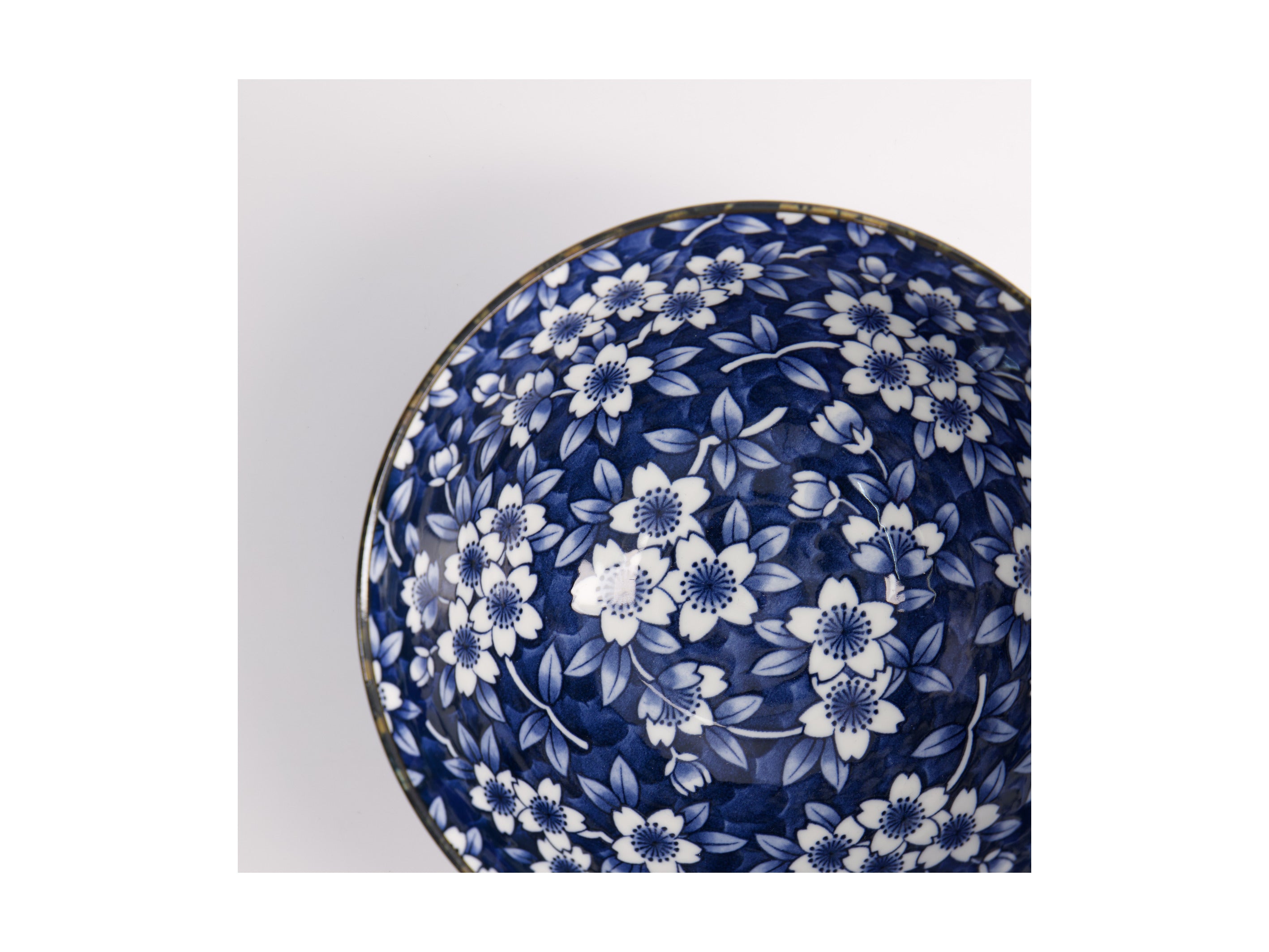 Tokyo Design Tokyo Blue Sakura Ramen Bowl Blue - 18x9cm