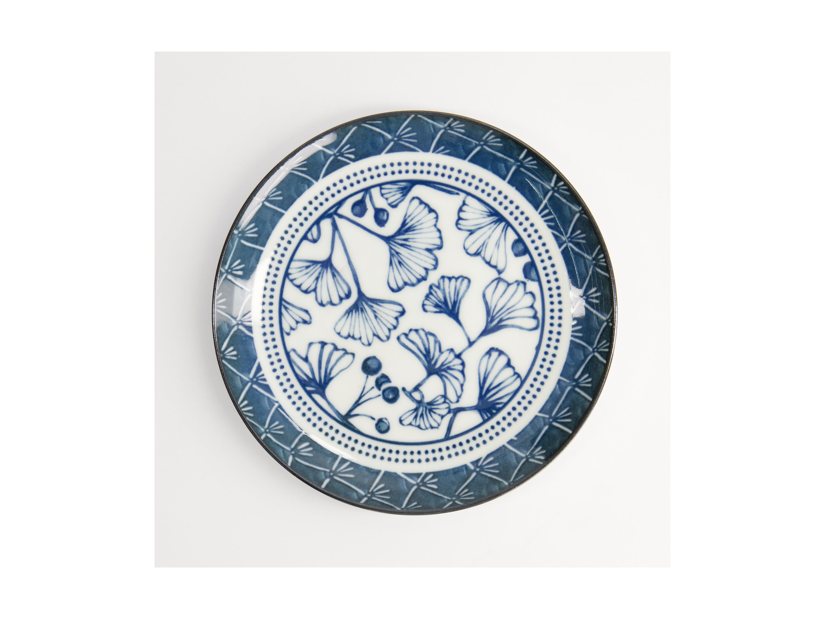 Tokyo Design Flora Japonica Plate 16cm - Gingko