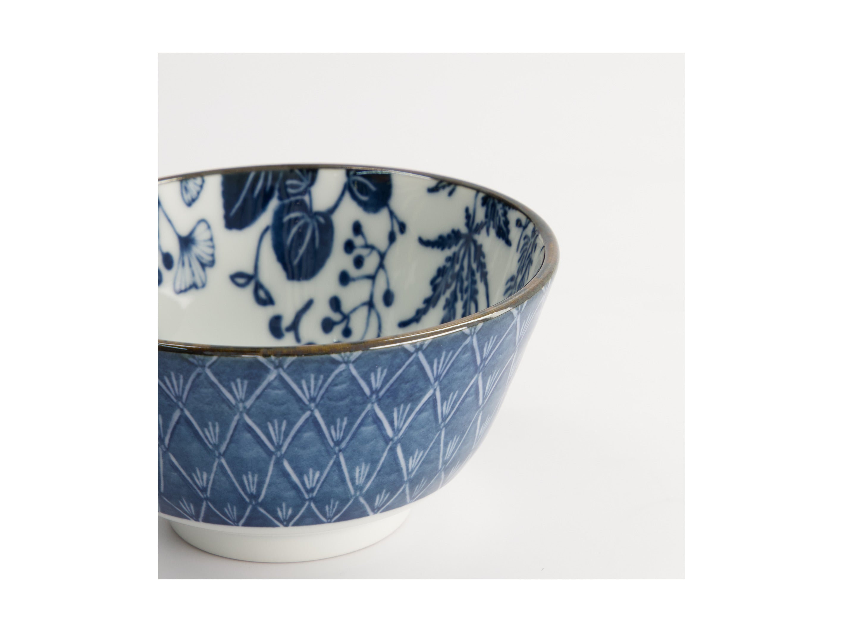 Tokyo Design Flora Japonica Rice Bowl 12x6cm - Crane