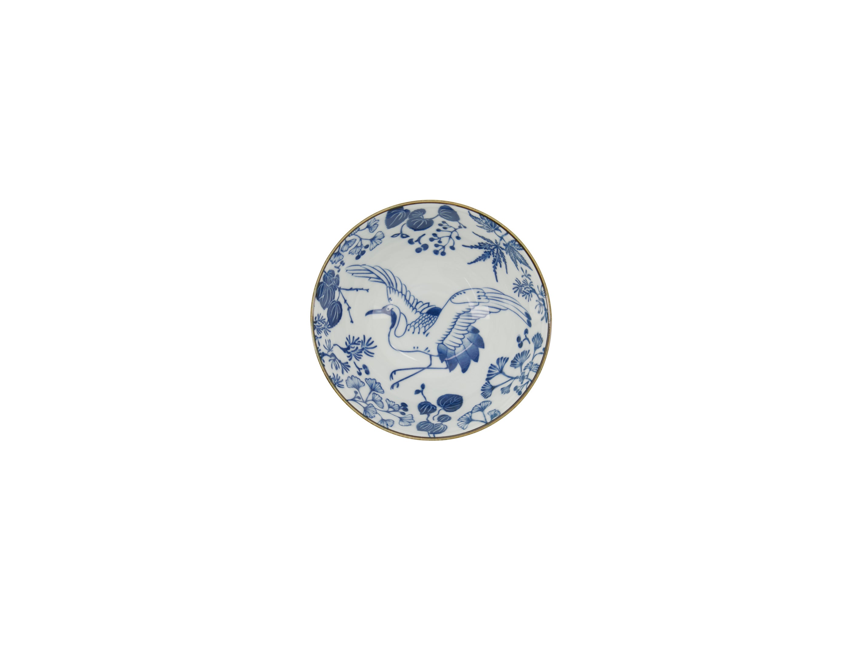 Tokyo Design Flora Japonica Sori Bowl 18x9cm - Crane