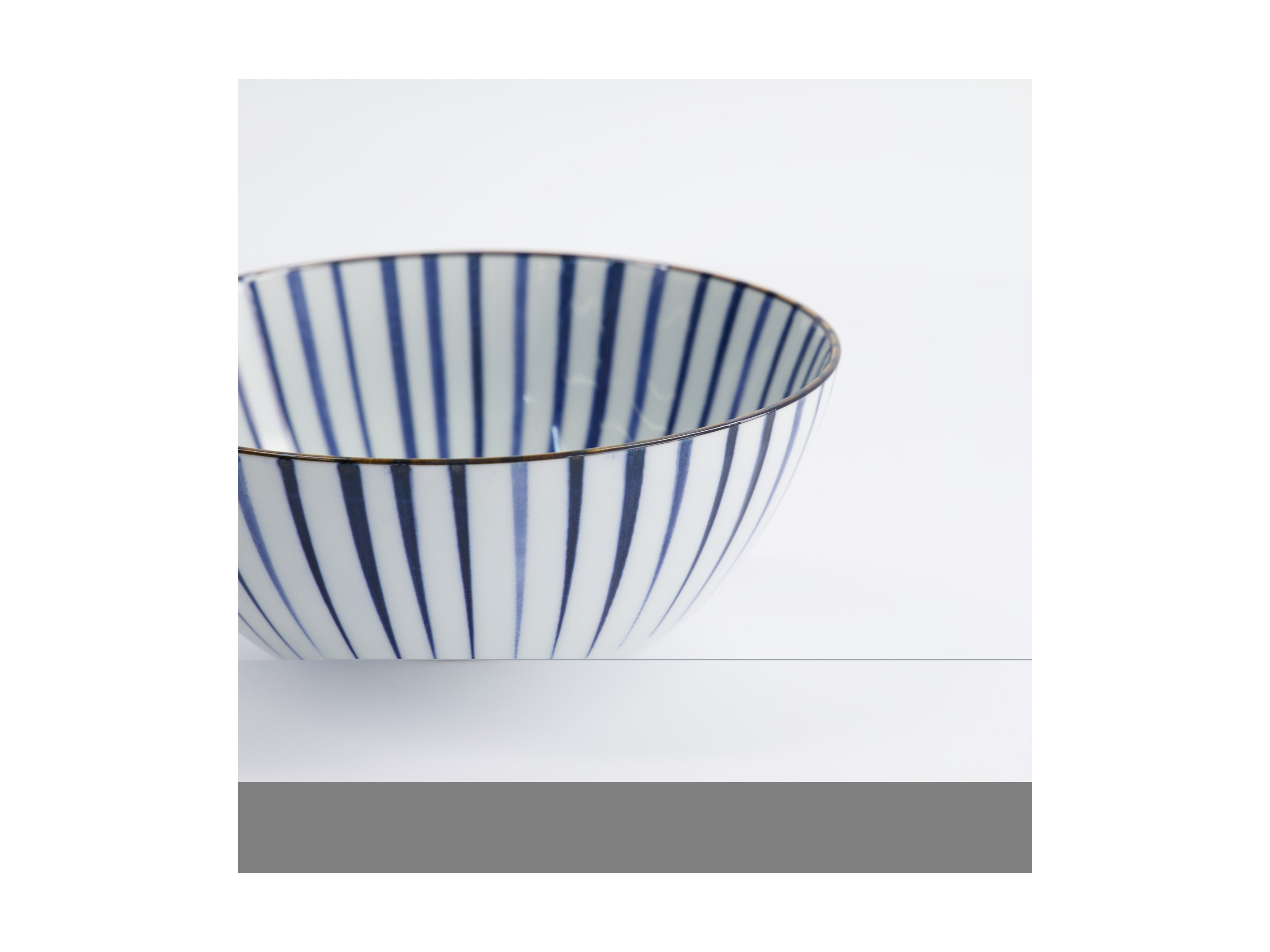 Tokyo Design Natsu Tokusa Ramen Bowl Blue - 18x9.5cm