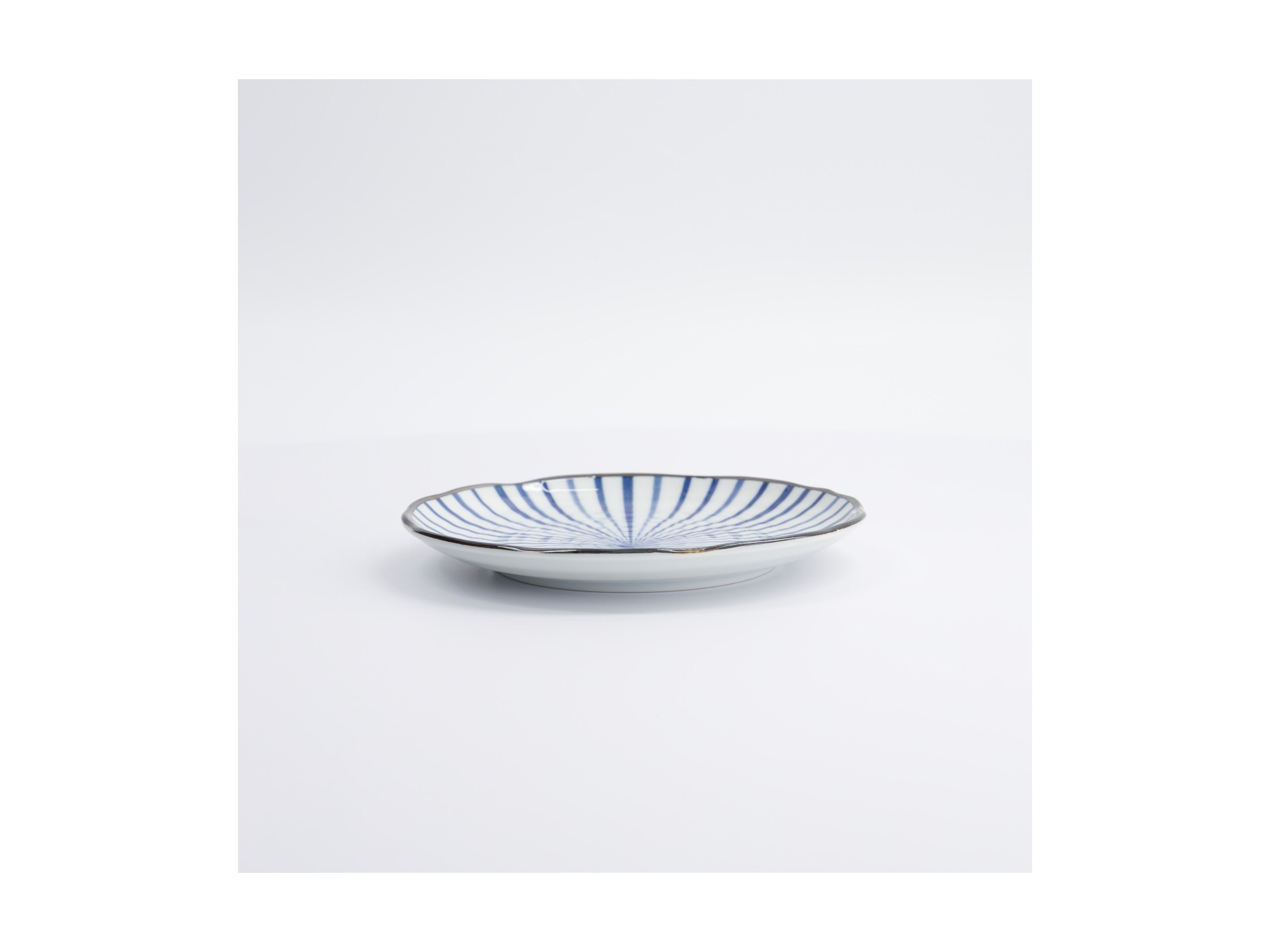 Tokyo Design Natsu Tokusa Plate Blue - 16.5cm