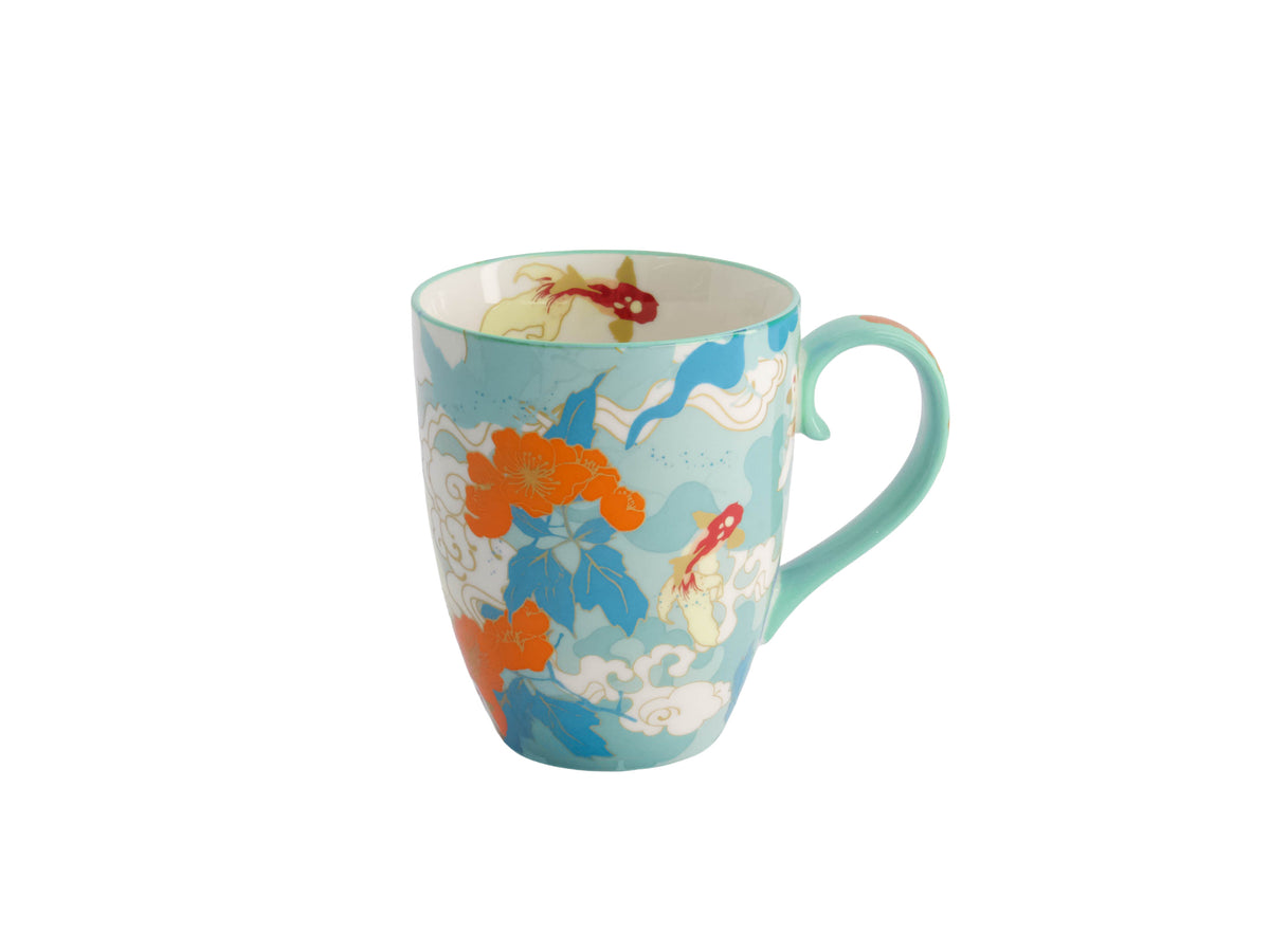 Tokyo Design Mug Mountain Mug 380ML Goldfish Mix Gift Boxed