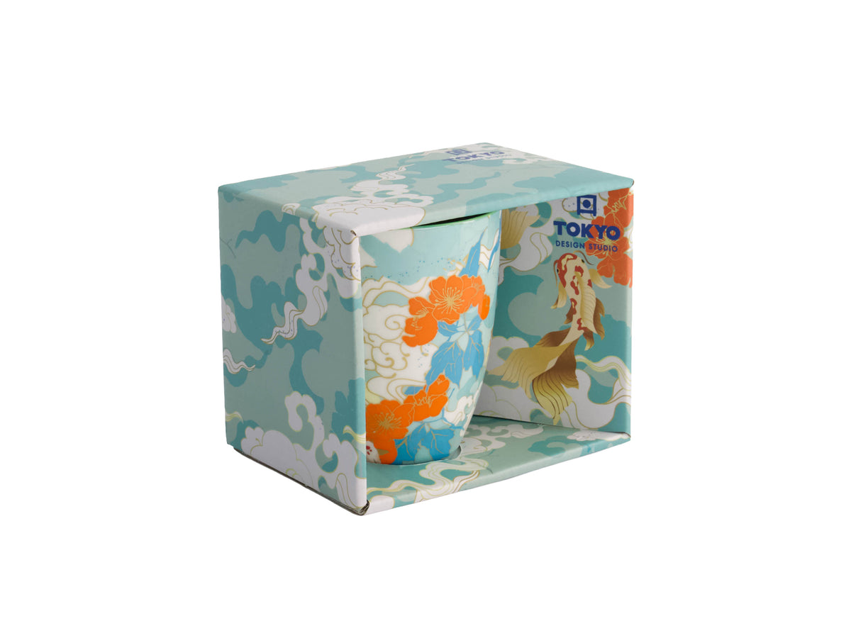 Tokyo Design Mug Mountain Mug 380ML Goldfish Mix Gift Boxed