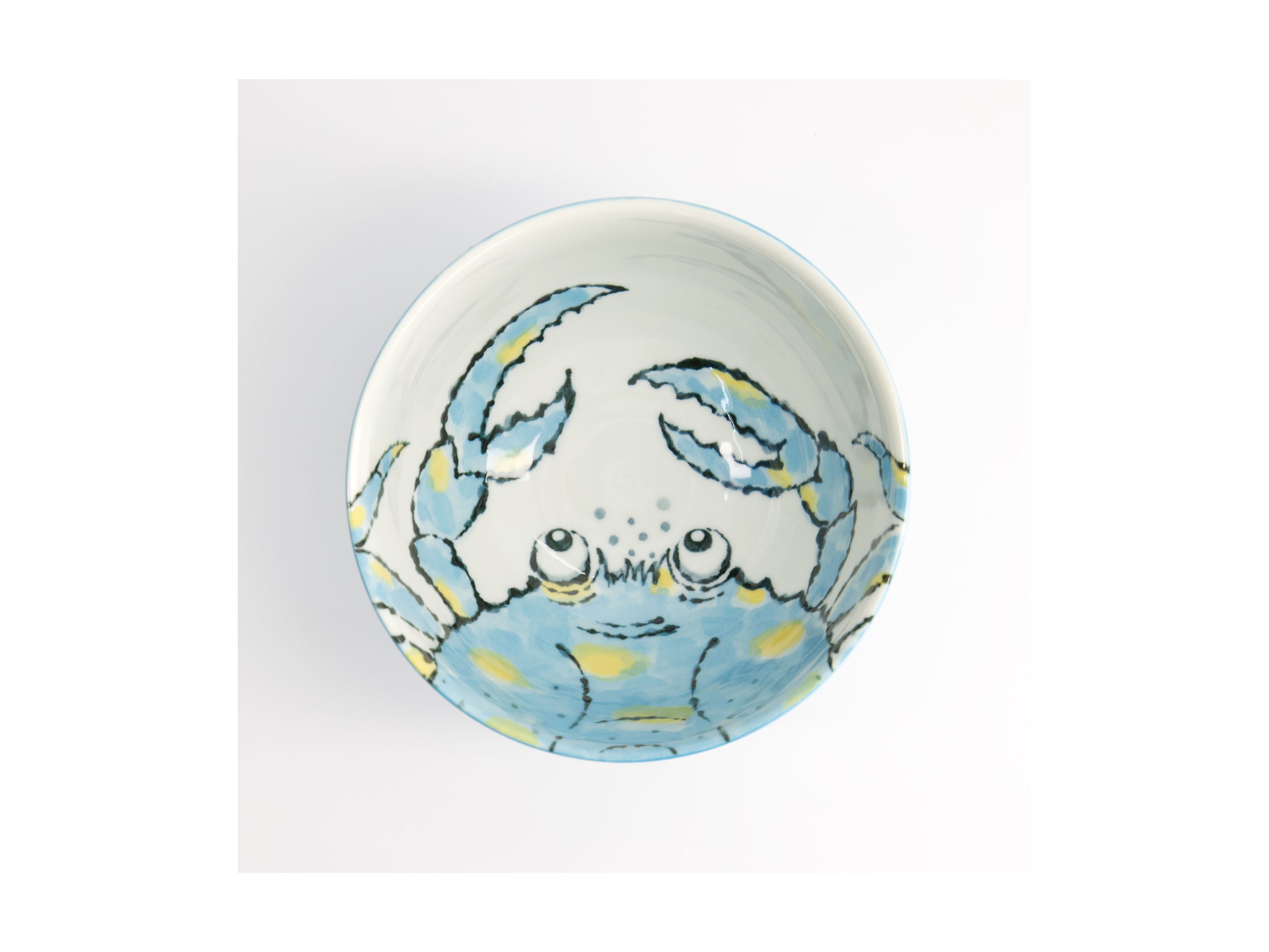 Tokyo Design Studio Seafood Bowl 15.5x8cm Crab Light Blue