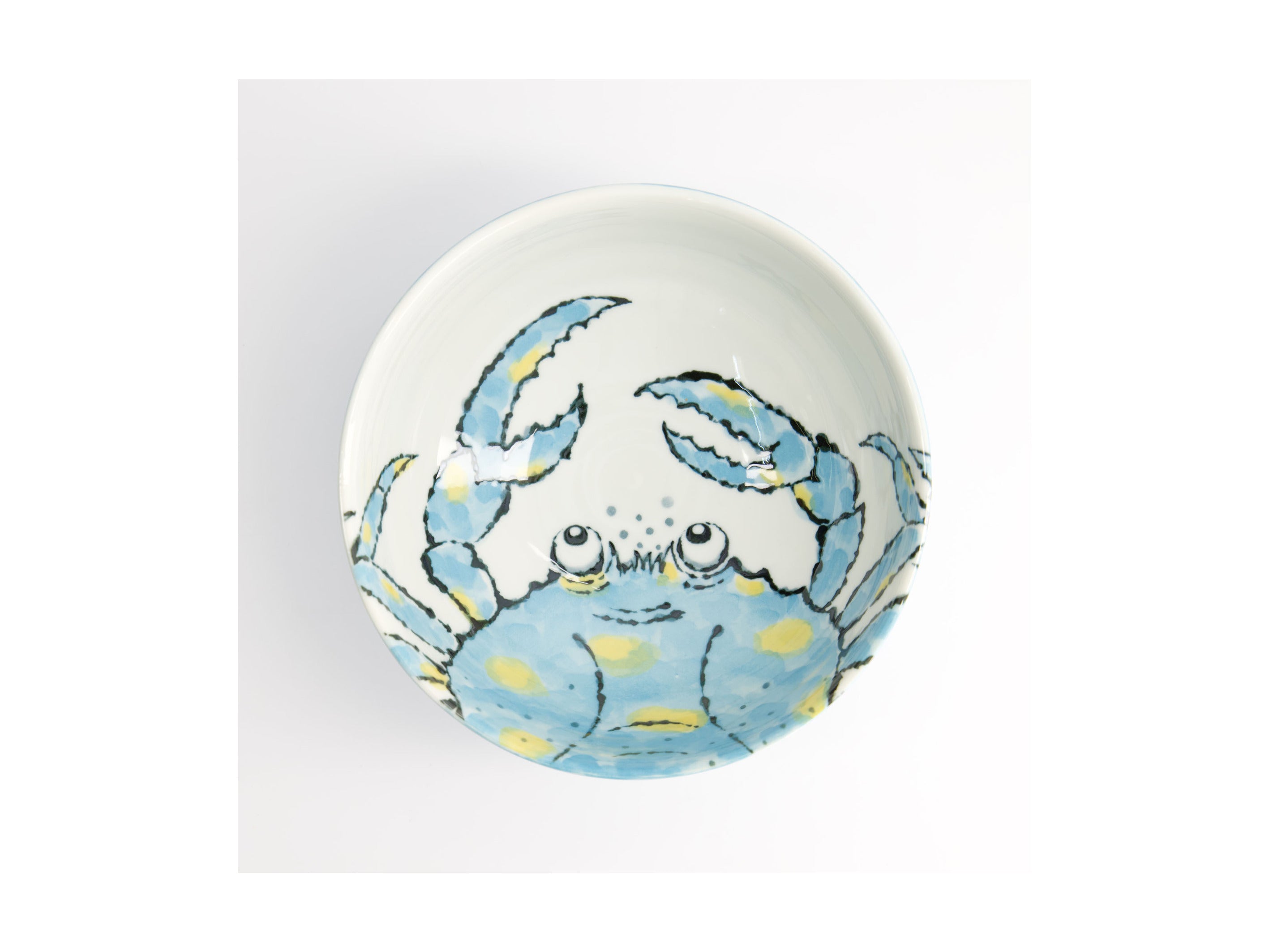 Tokyo Design Studio Seafood Ramen Bowl 18.5x8cm Crab Light Blue
