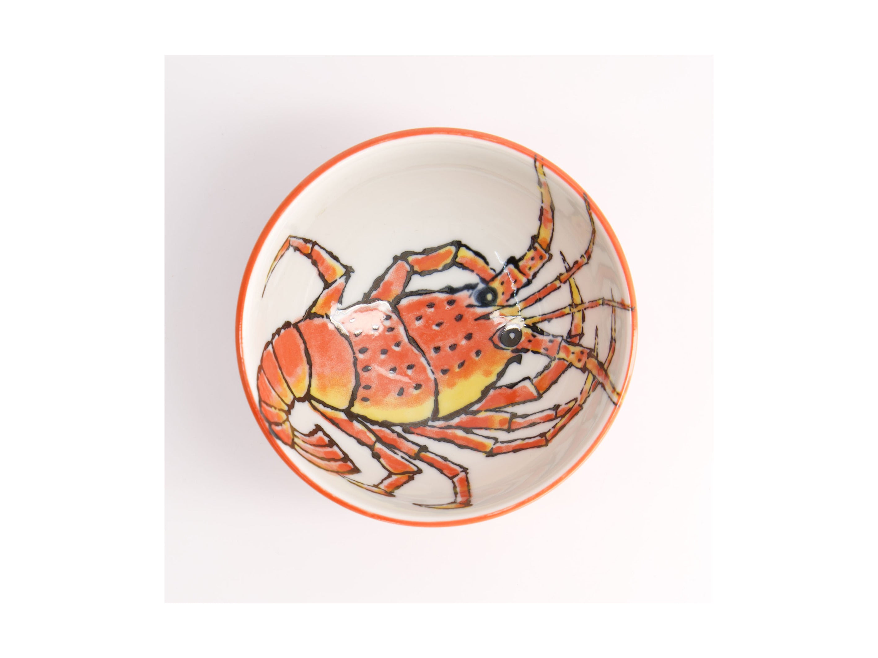 Tokyo Design Studio Seafood Rice Bowl 11x6cm Lobster Red