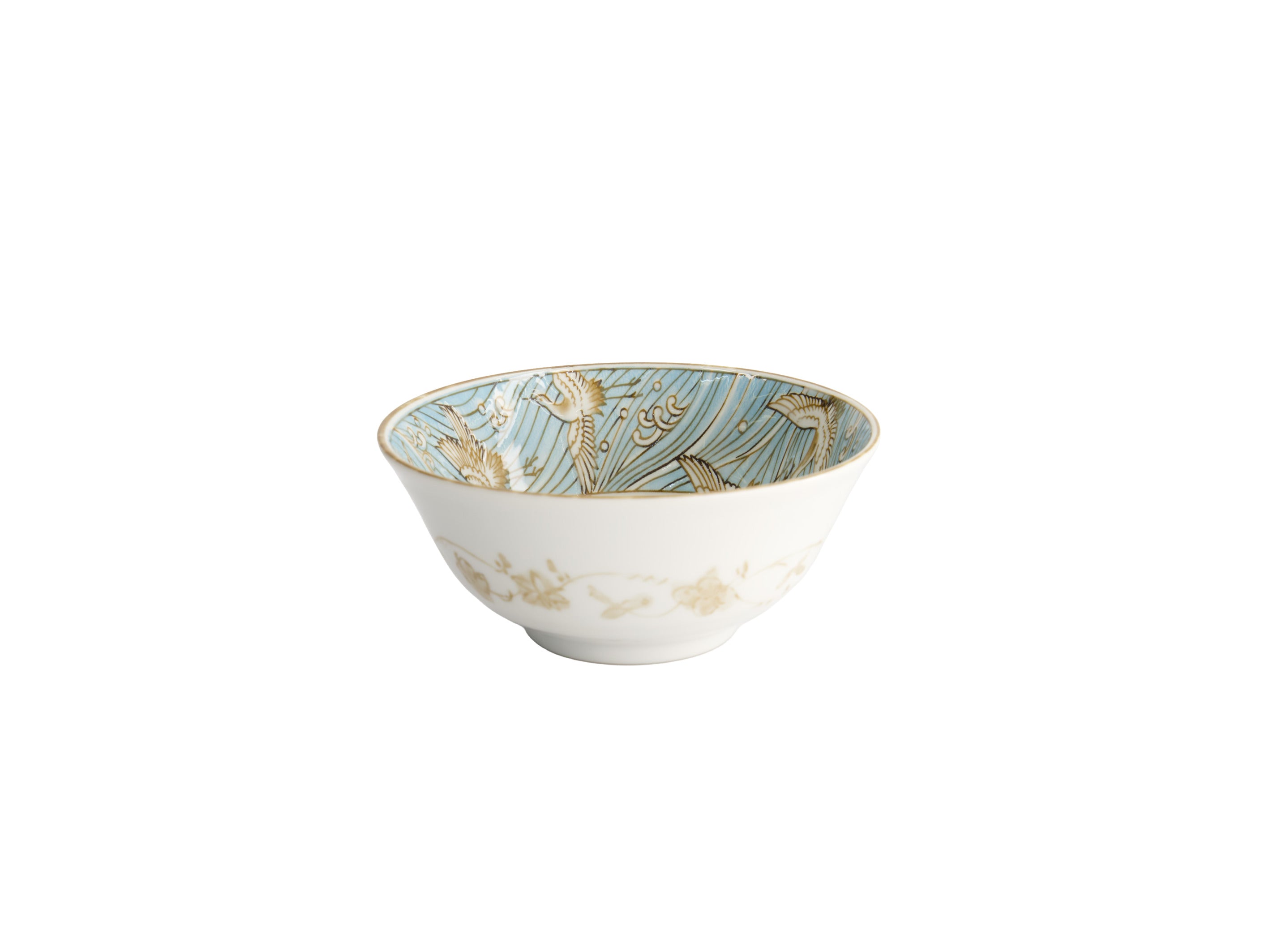 Tokyo Design Crane Tayo Bowl 15.2x6.7cm - Light Blue