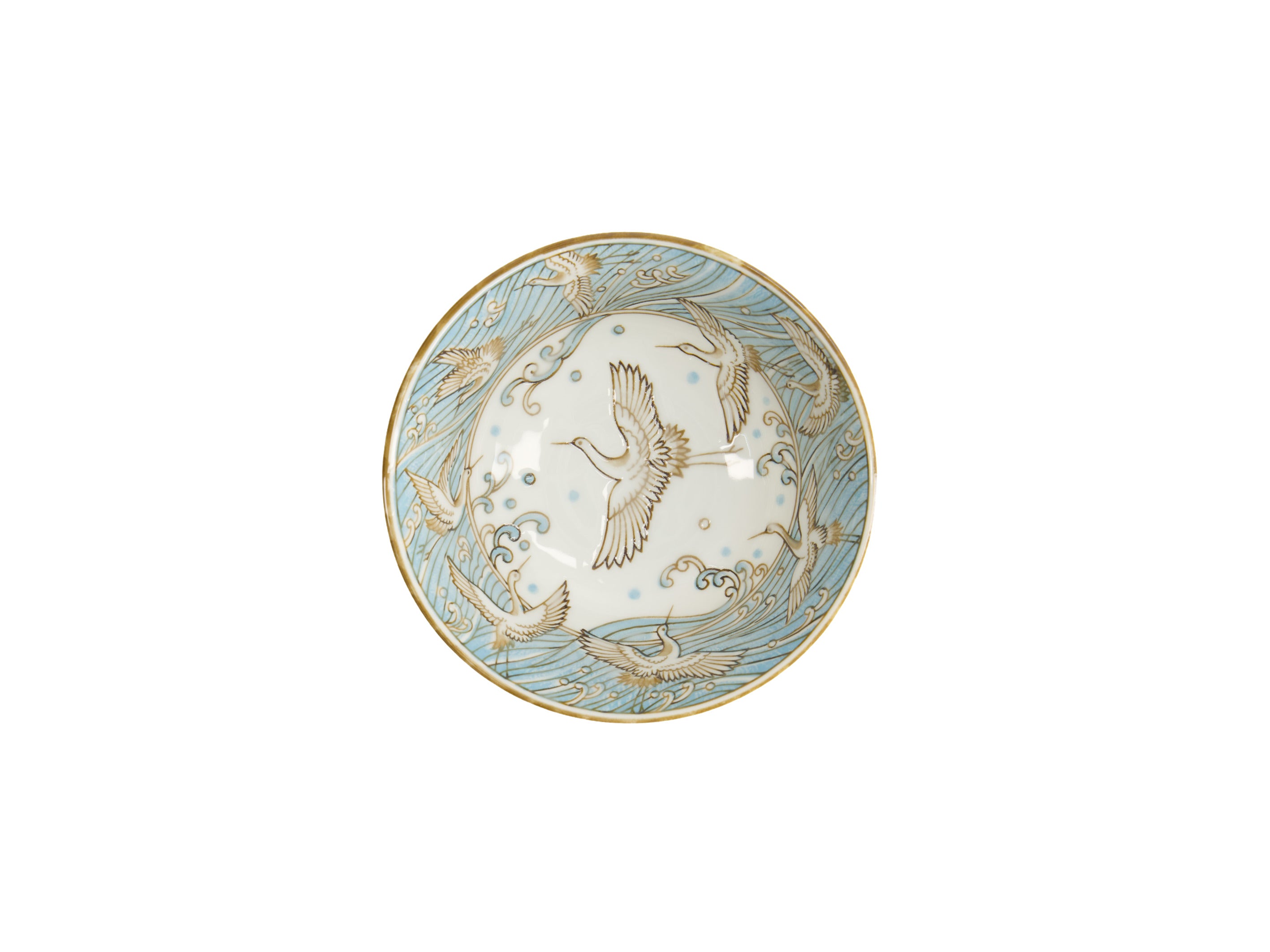 Tokyo Design Crane Tayo Bowl 15.2x6.7cm - Light Blue