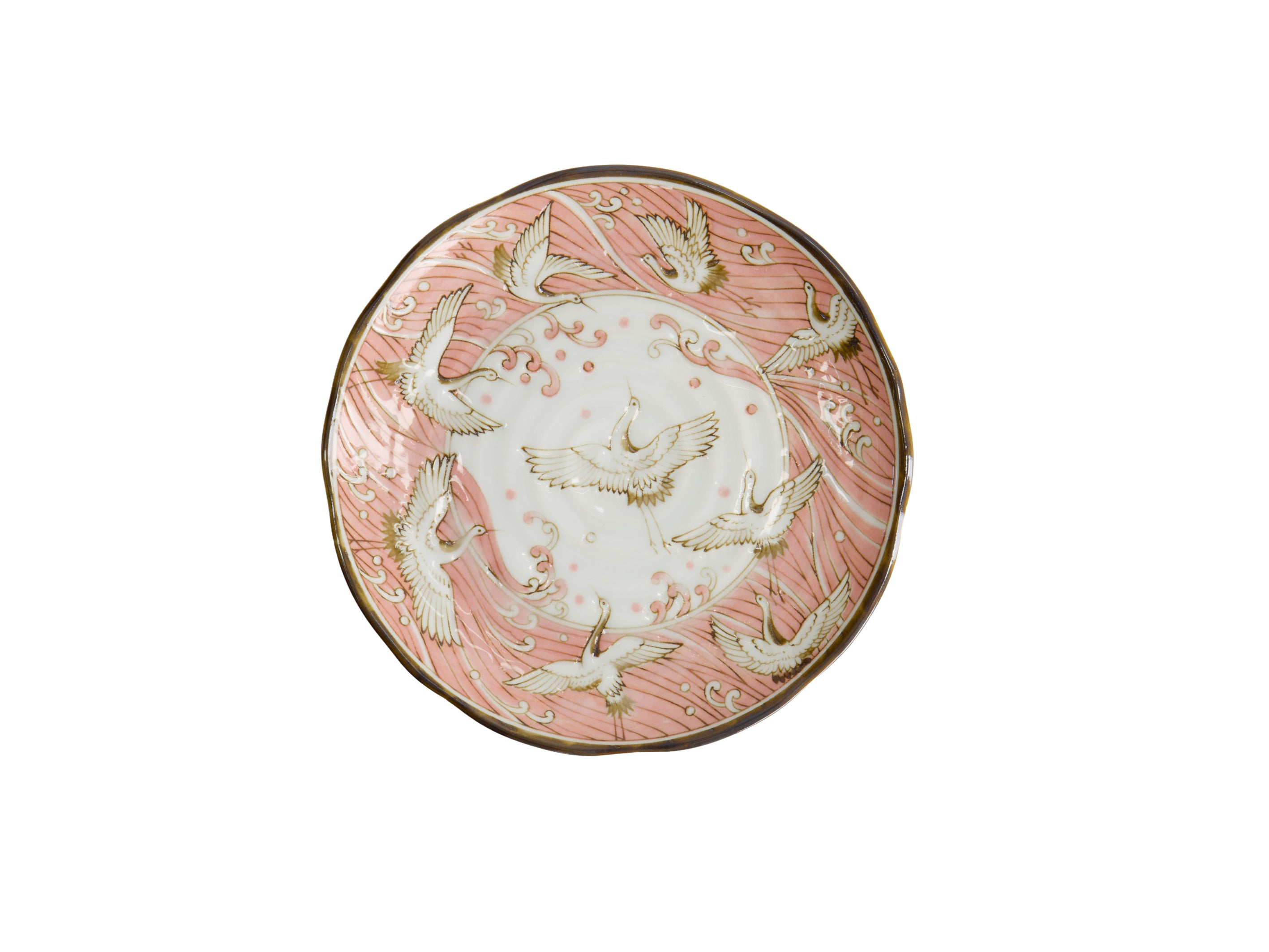 Tokyo Design Crane Plate 16.5cm - Pink