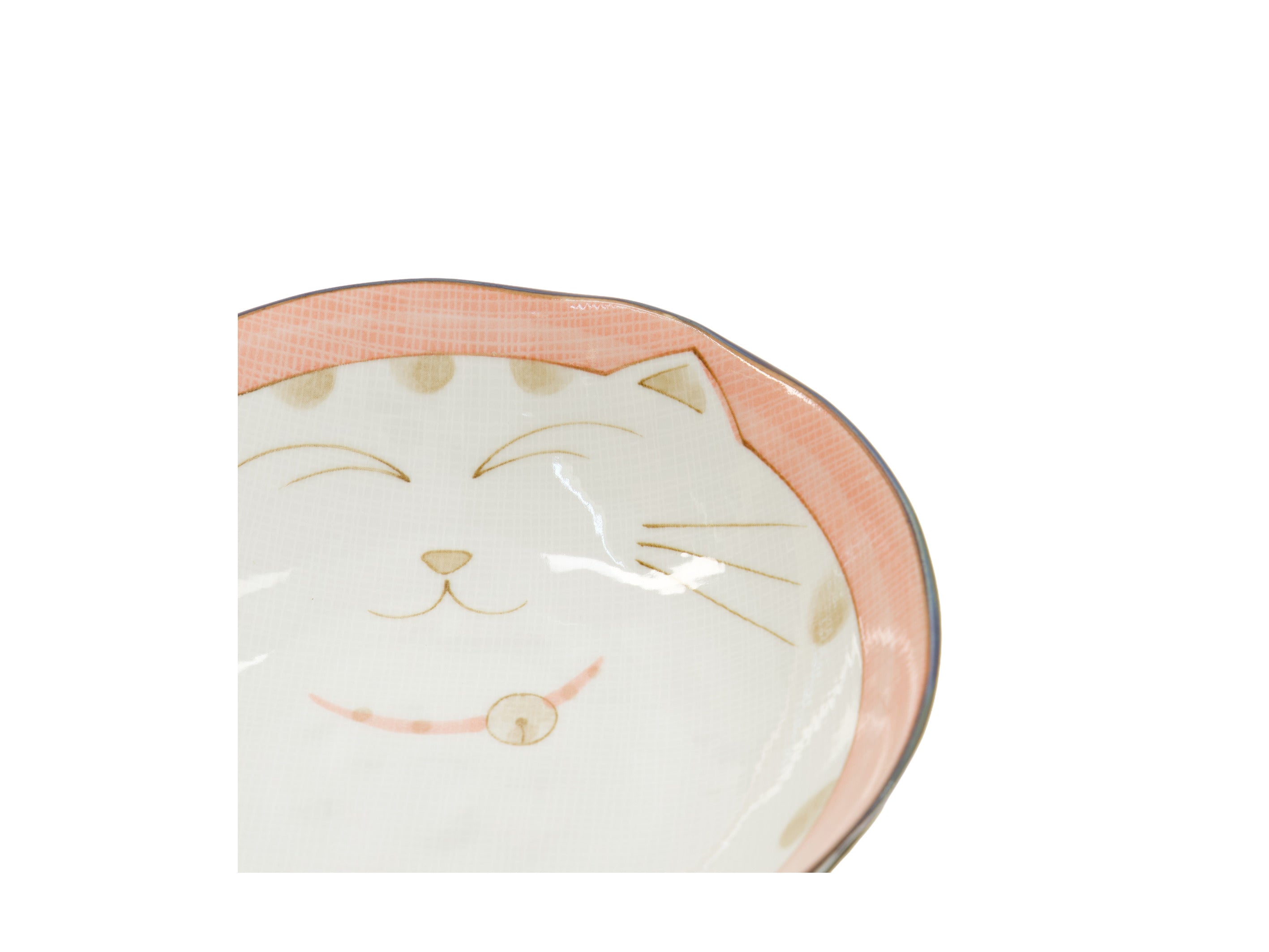 Tokyo Design Kawaii Neko Cat Bowl 16.5x5cm - Pink