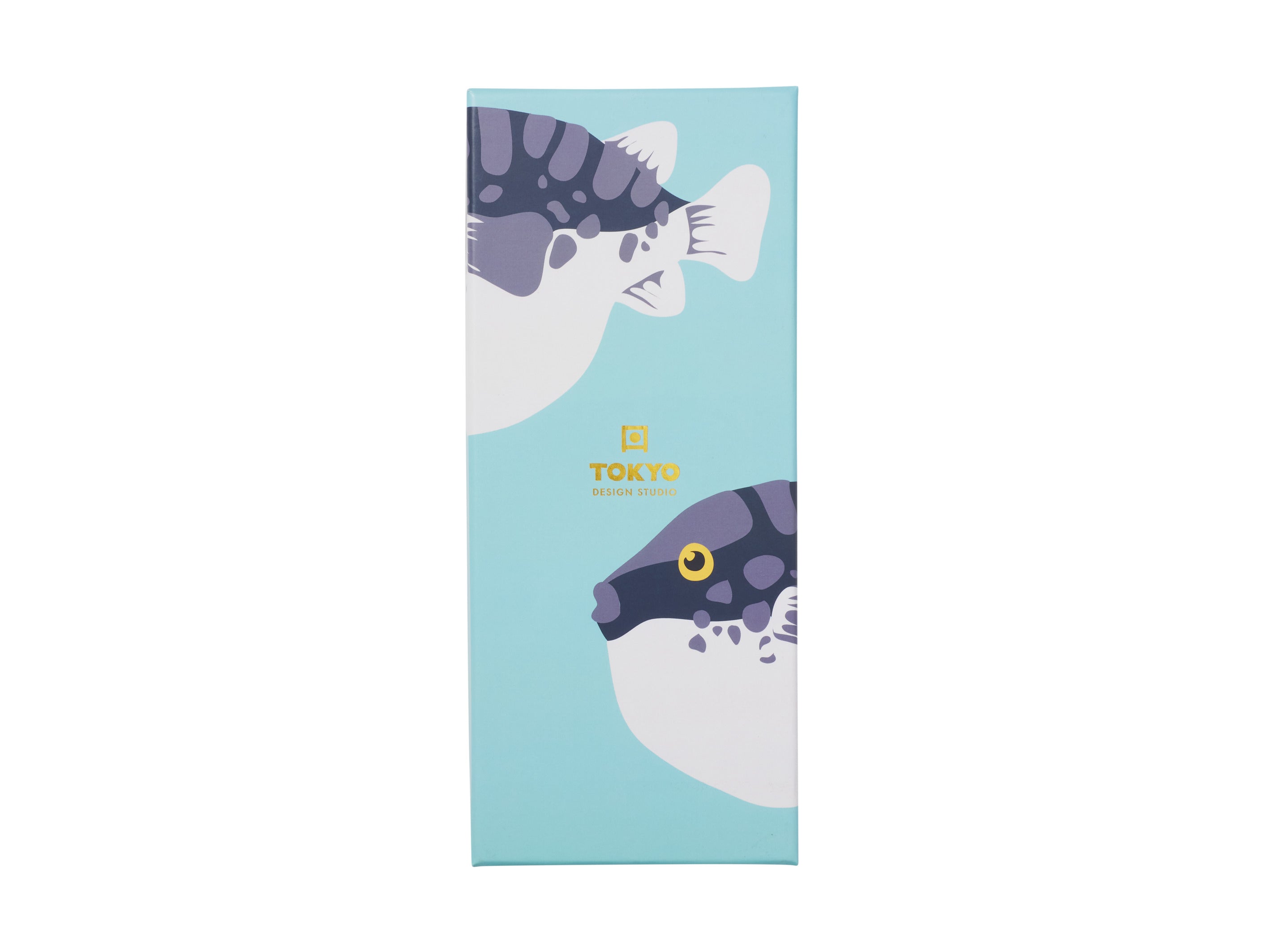 Tokyo Design Chopstick Blow Fish Chopsticks with Rest 4pc Gift Boxed Assorted