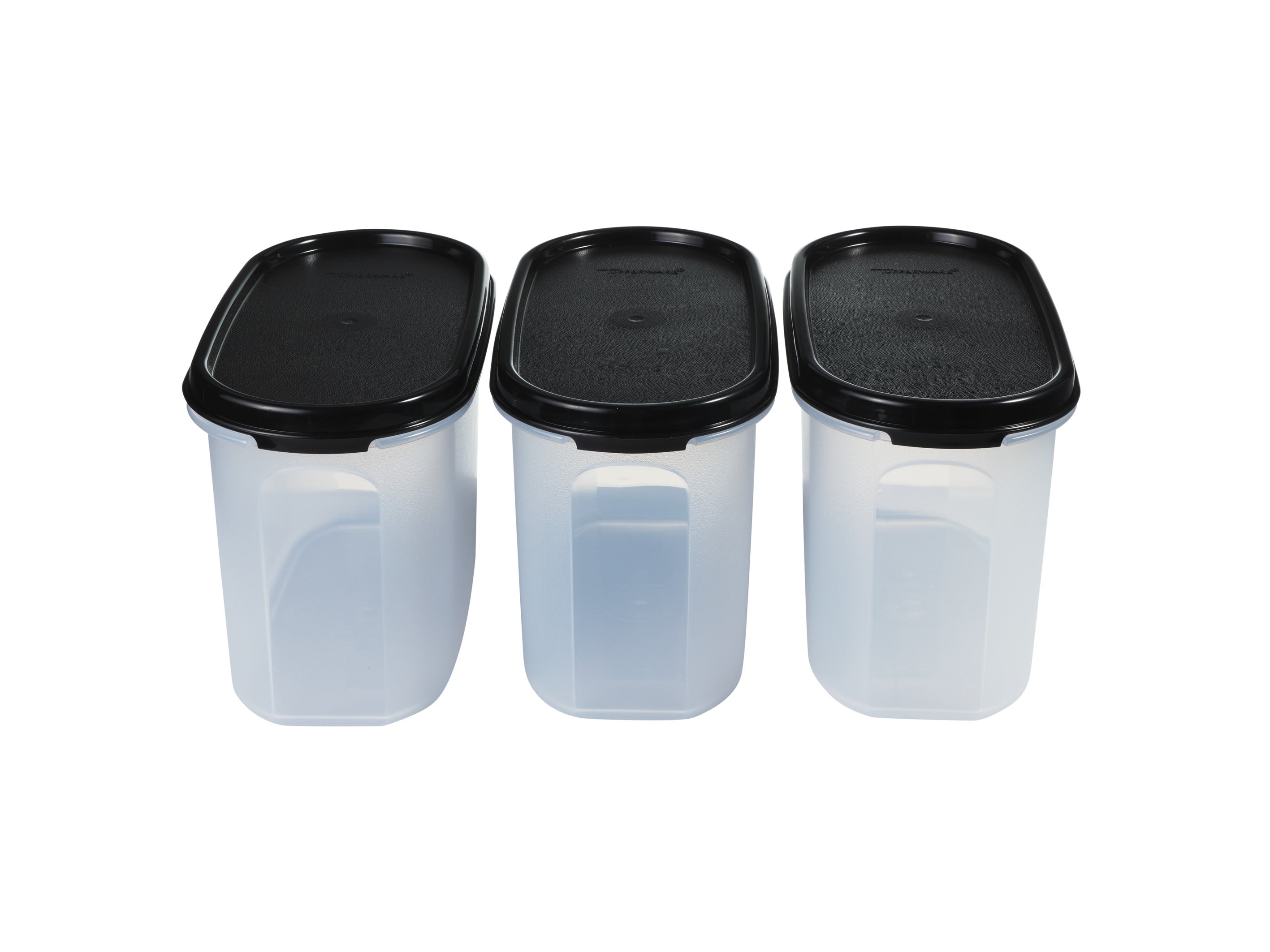 Tupperware Modular Oval Dry Food Container Set of 3 - Gift Boxed
