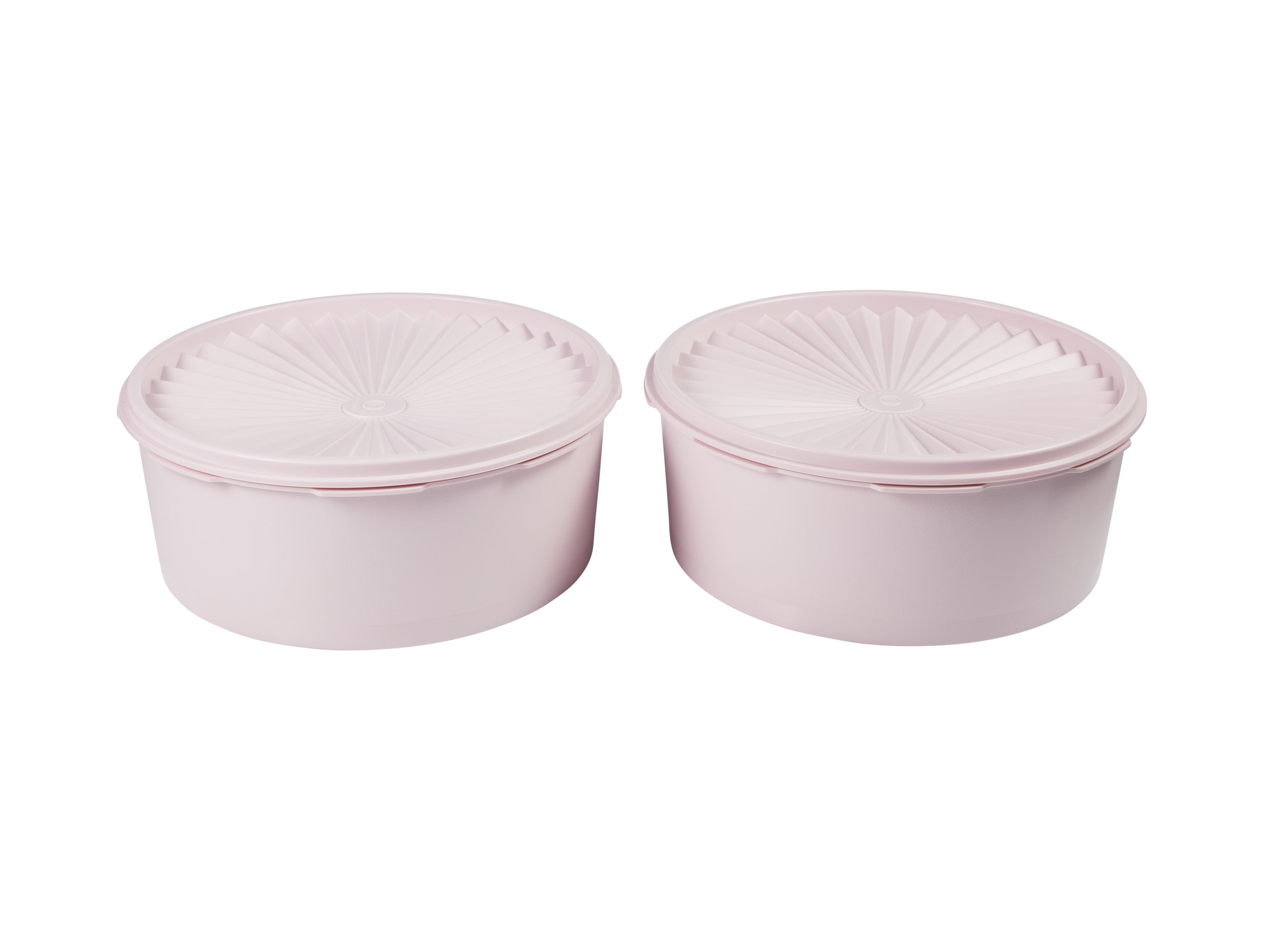 Tupperware Heritage Canister Set of 2 1.8L - Pink
