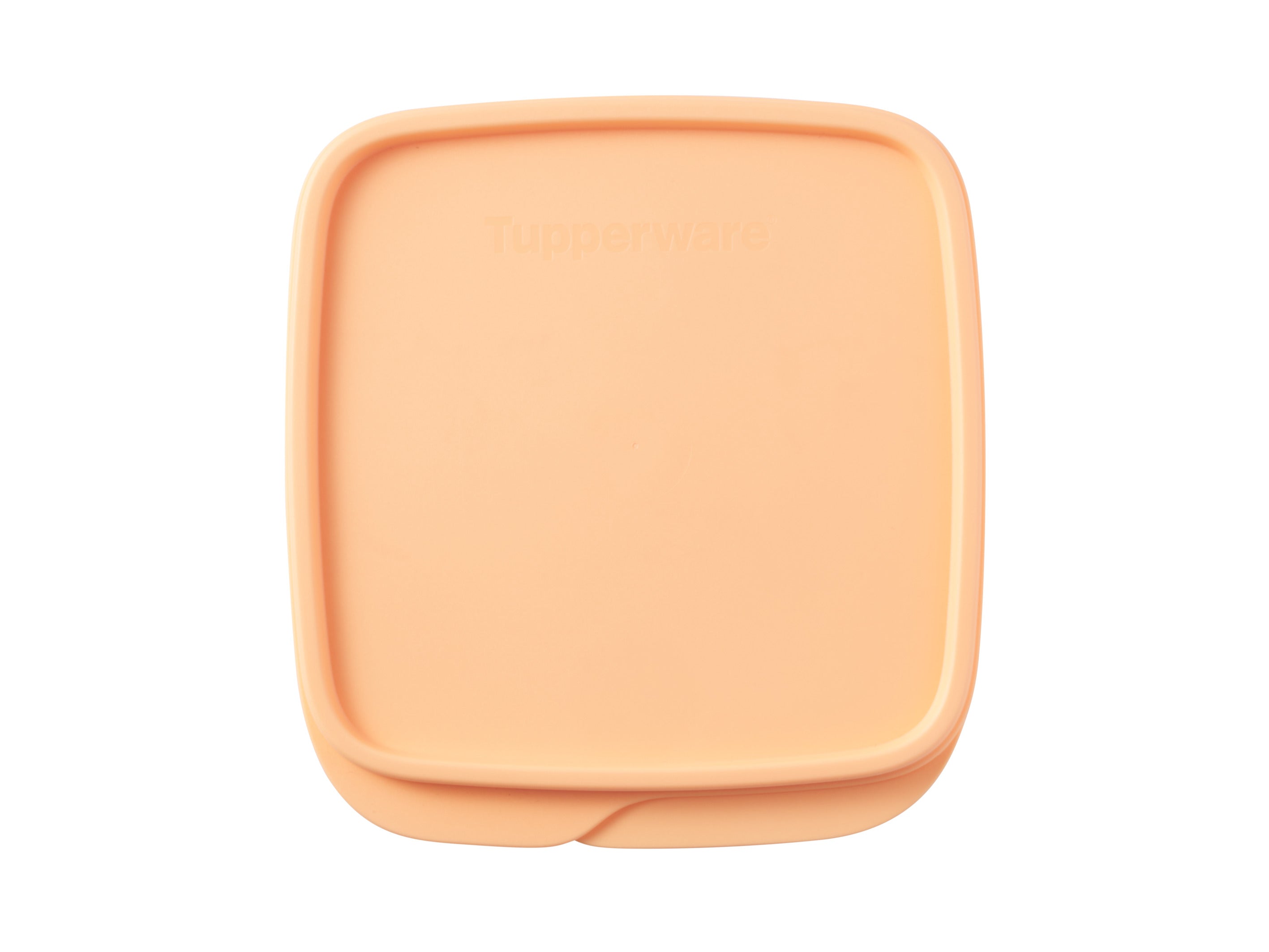 Tupperware Divided Square Lunch Box 550ml - Orange