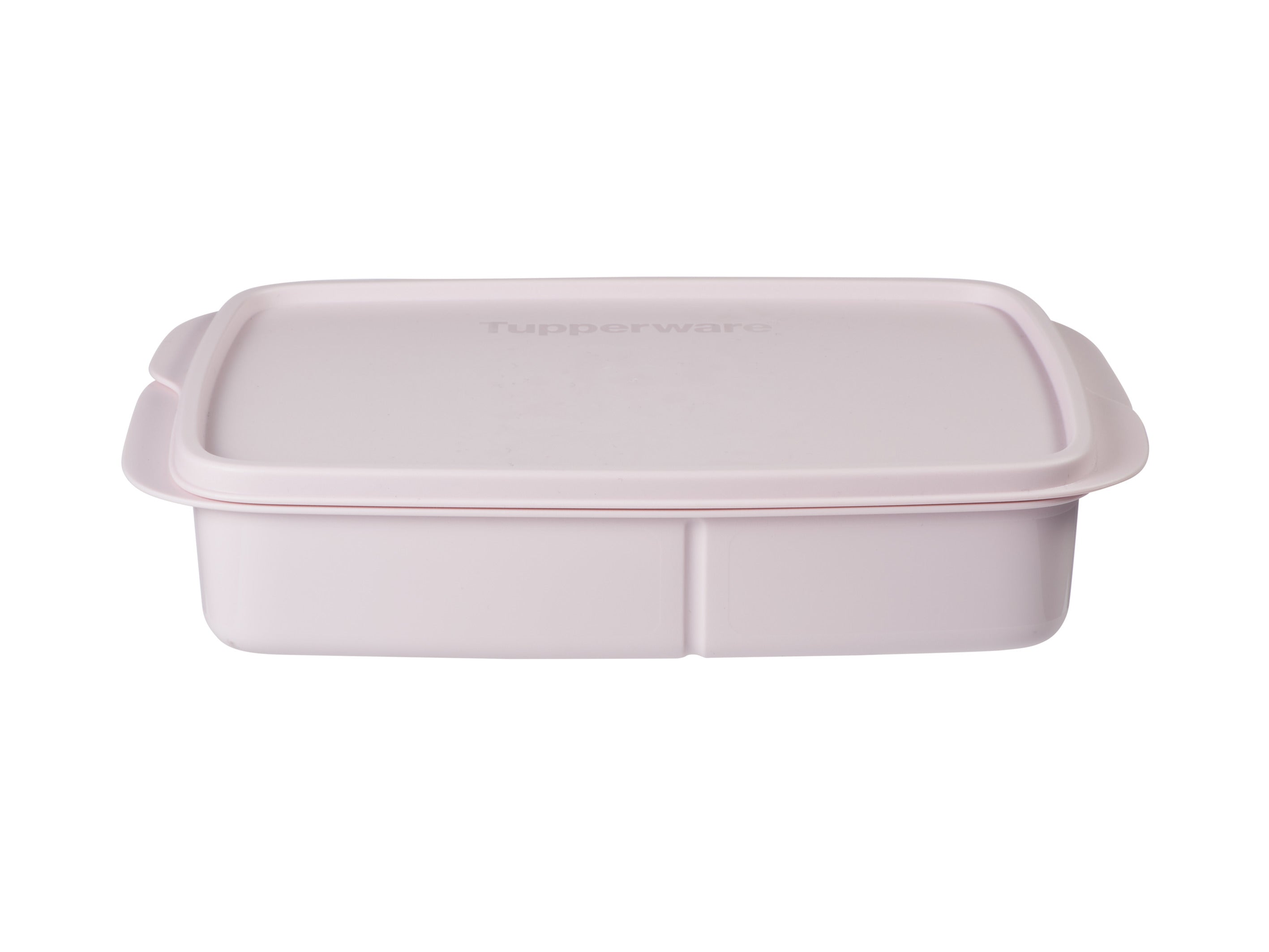 Tupperware Divided Rectangle Lunch Box 1L - Pink