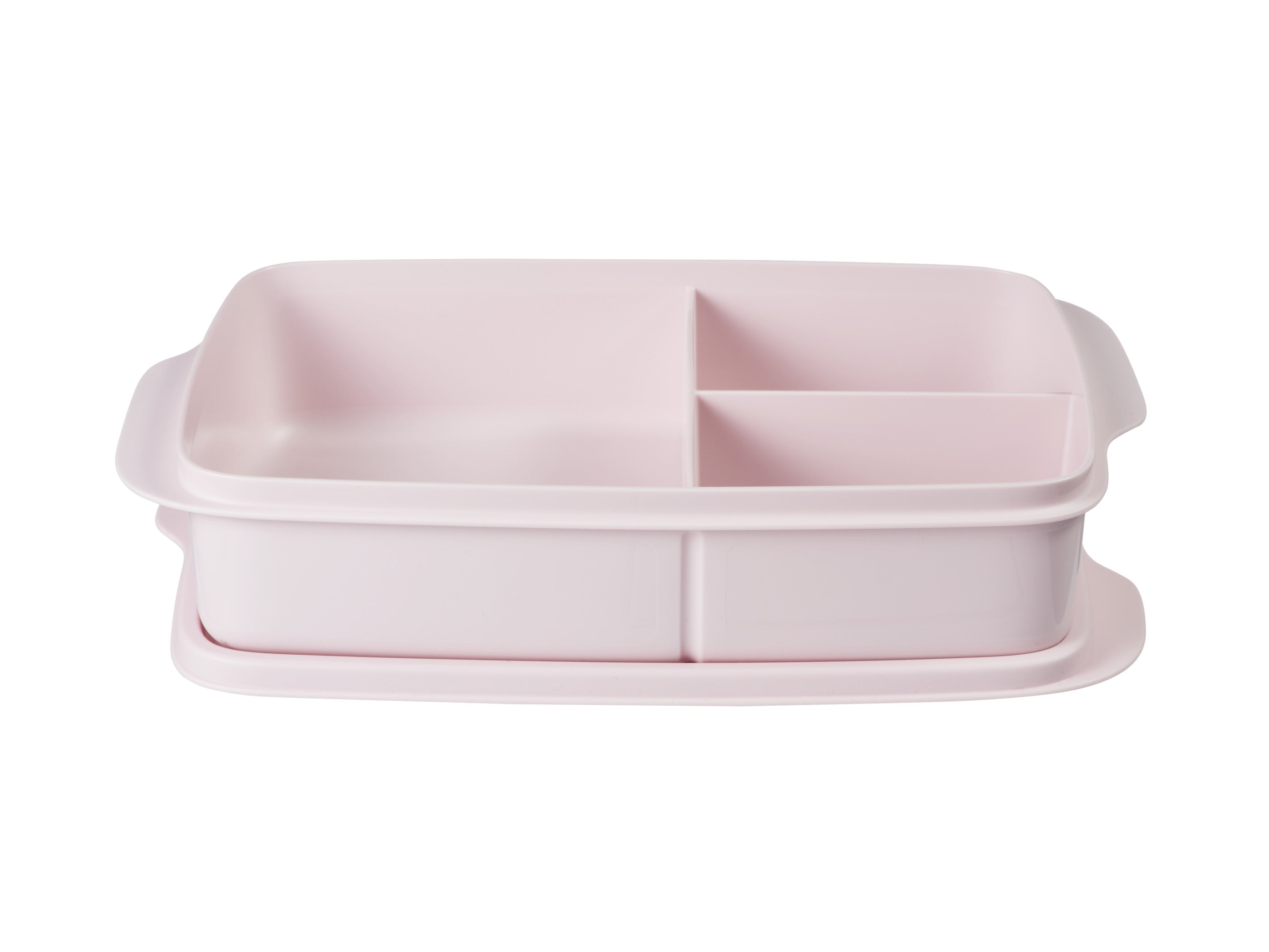 Tupperware Divided Rectangle Lunch Box 1L - Pink