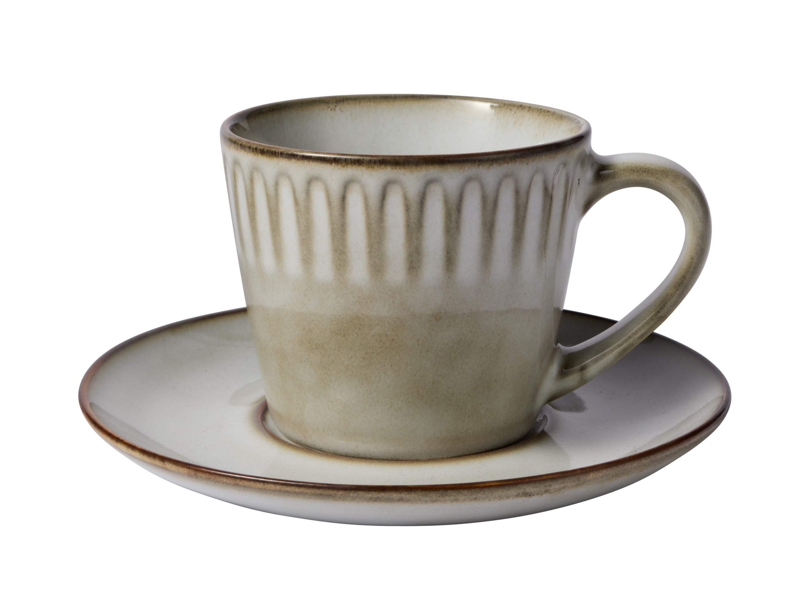 Casa Domani Leros Cup And Saucer 200ml