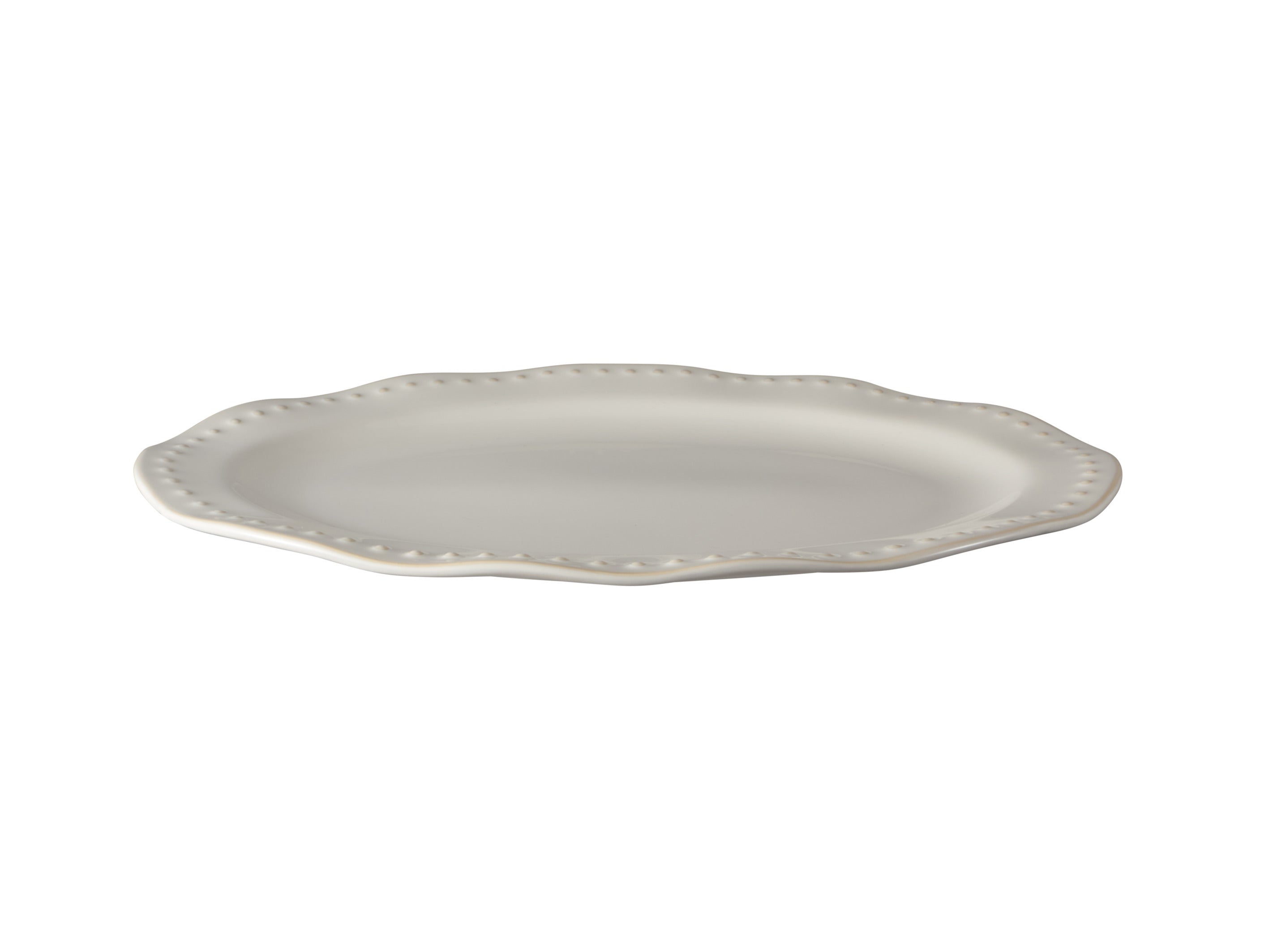 Casa Domani Punto Rim Oval Platter 35x25cm