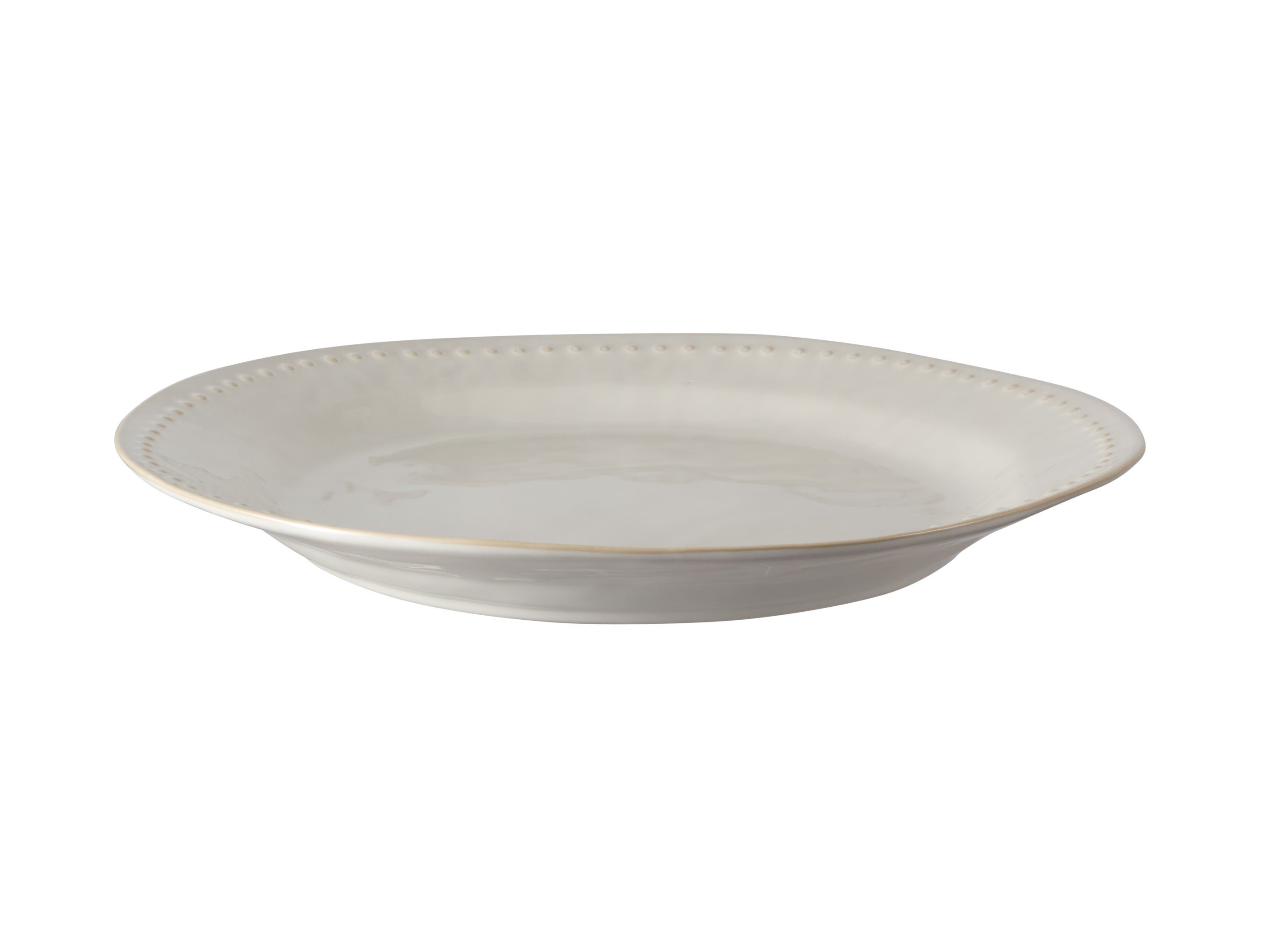 Casa Domani Punto Round Rim Platter 32.5cm