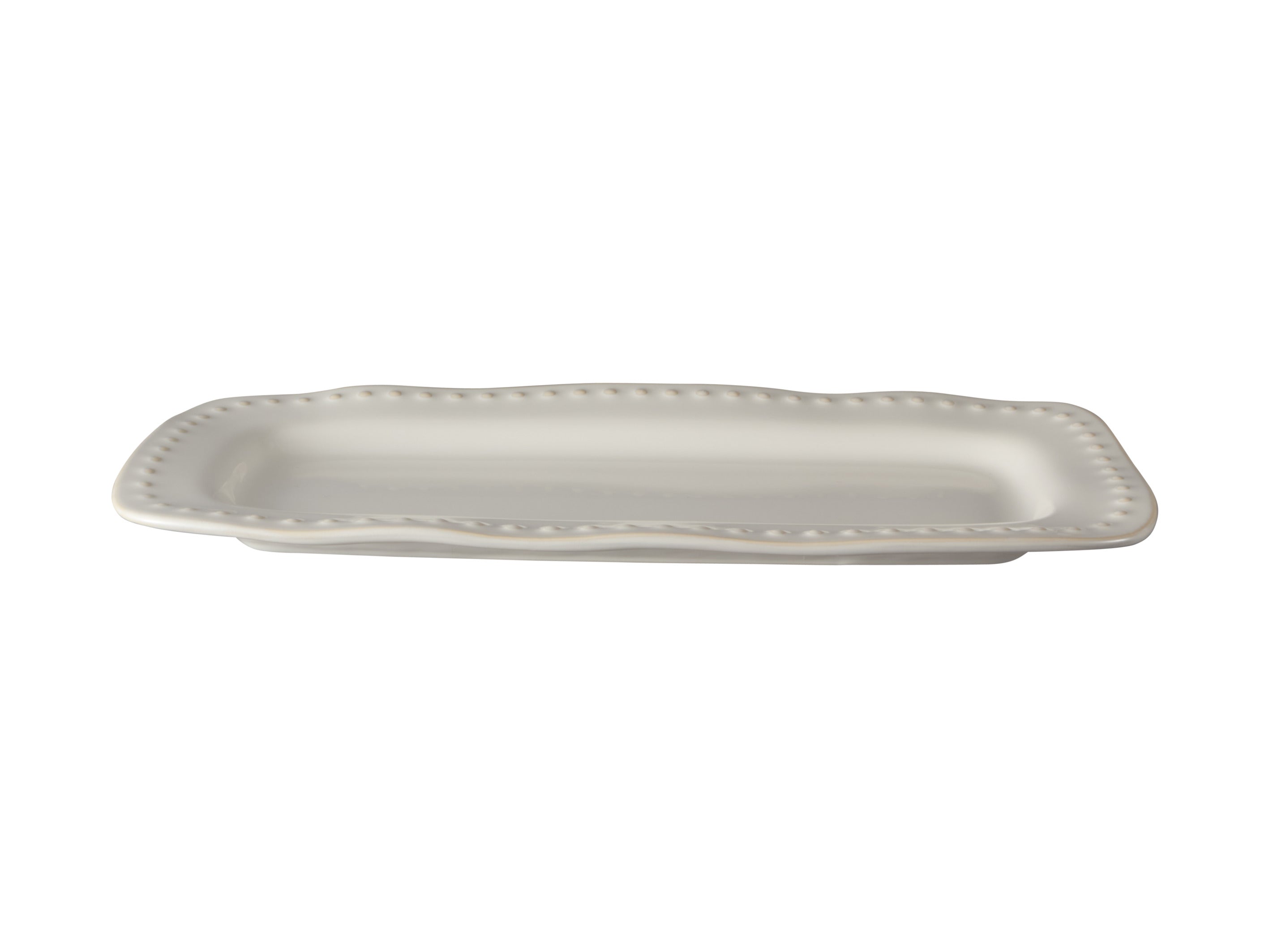 Casa Domani Punto Rectangular Rim Platter 33x16cm