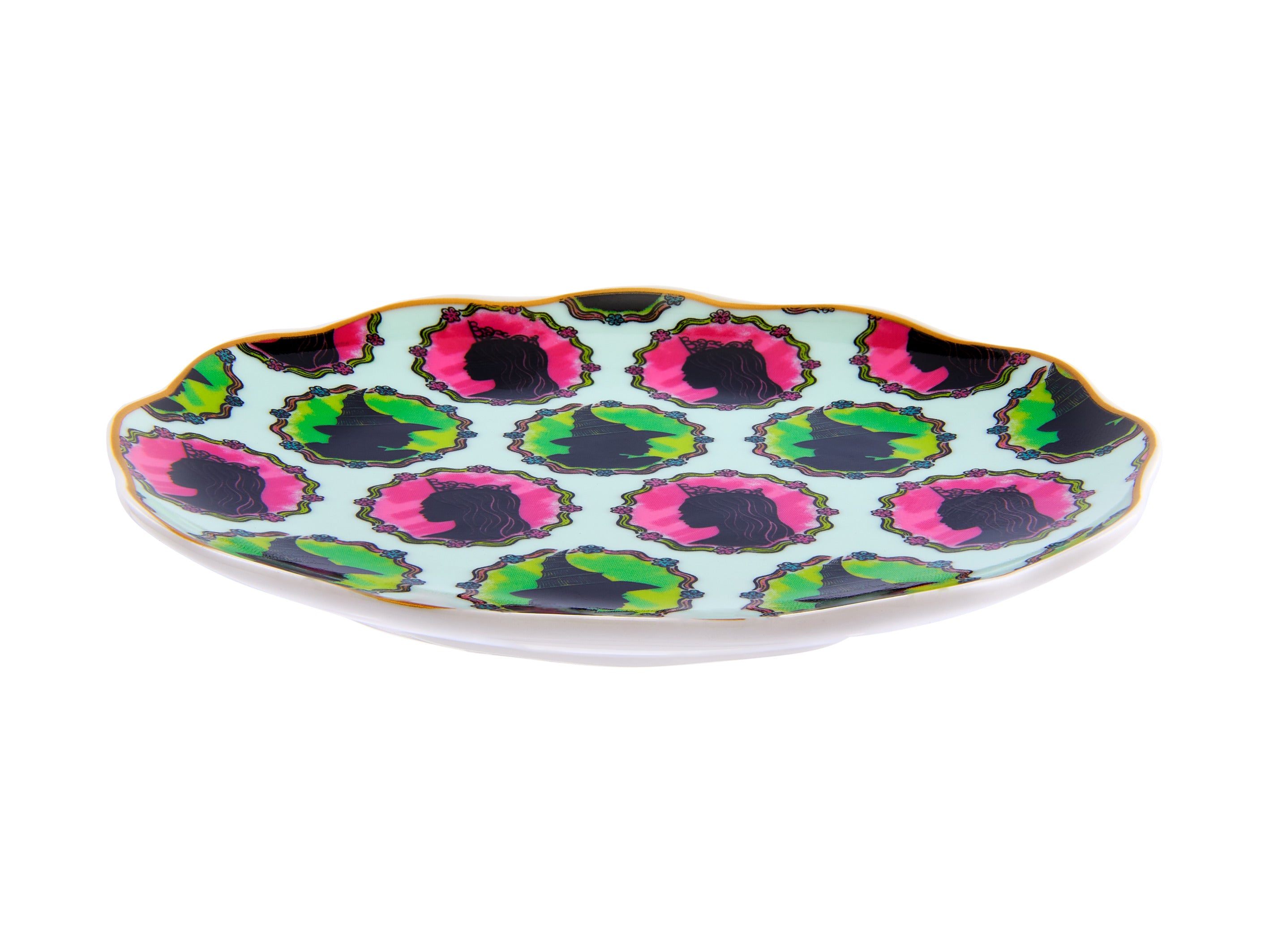 Maxwell & Williams Wicked Magical Trinket Dish 12.5cm - Elphaba & Glinda Icons