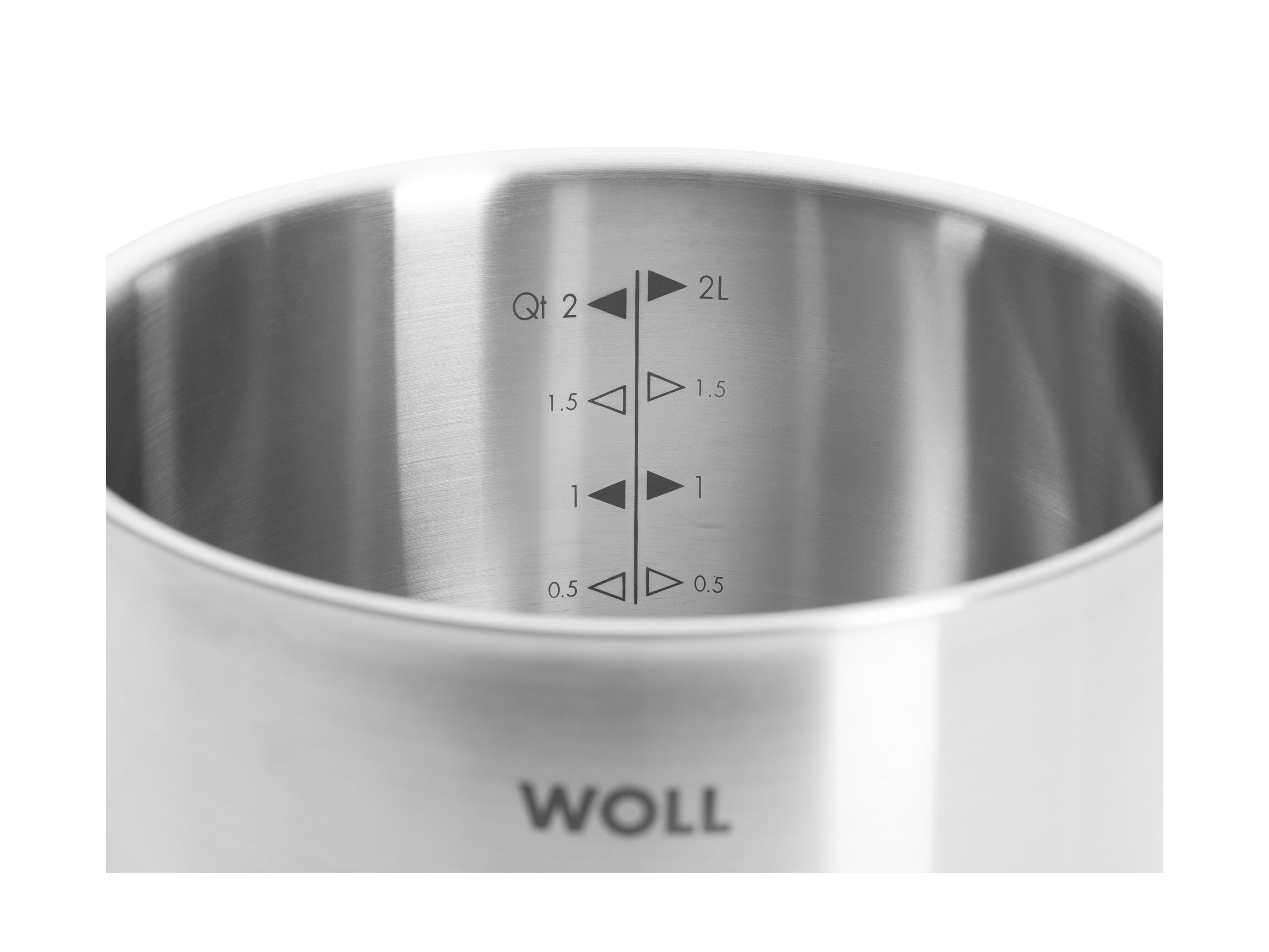 Woll Steel Saucepan With Lid 18cm / 2.6L - Gift Boxed