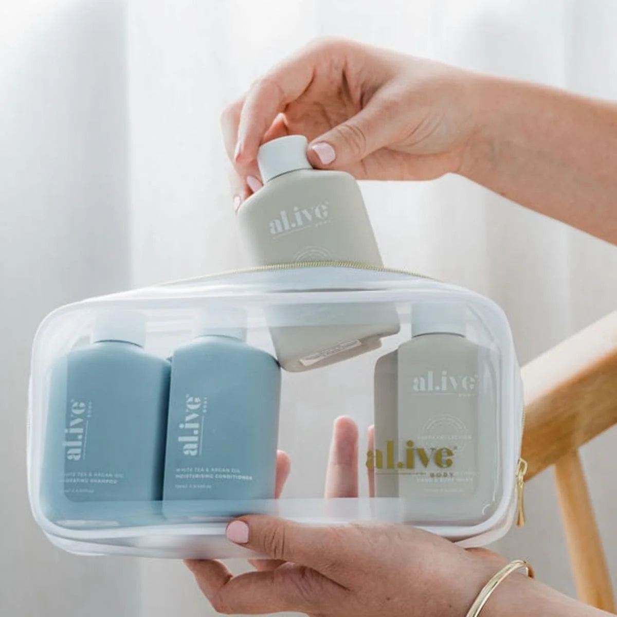 al.ive Hair & Body 4pc Travel Pack - 120ml